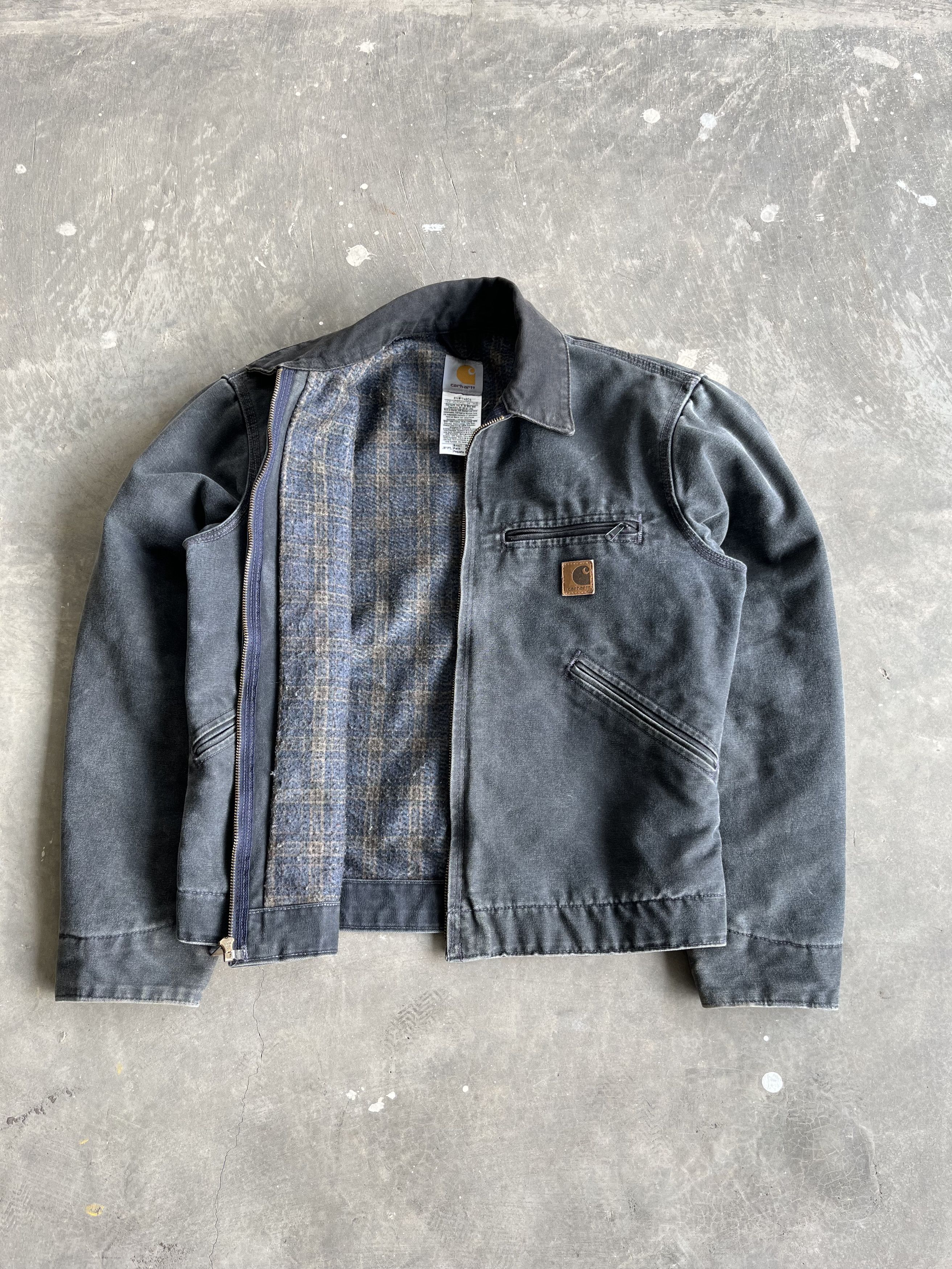 カーハート detroi carhartt j97 ptl size M VTG Carhartt J97 PTL Detroit Unlined Work Jacket Tan Size Large