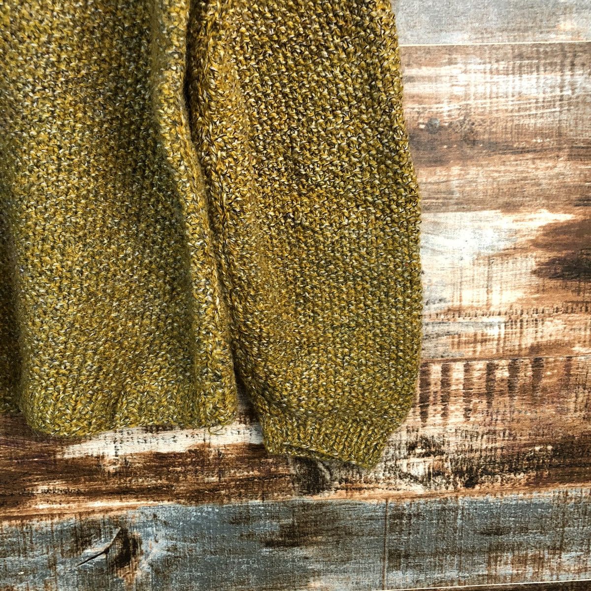 Homespun Knitwear × Japanese Brand Japanese Brand Dark Brown Hand Knit #A2287 Size M / US 6-8 / IT 42-44 - 8 Thumbnail