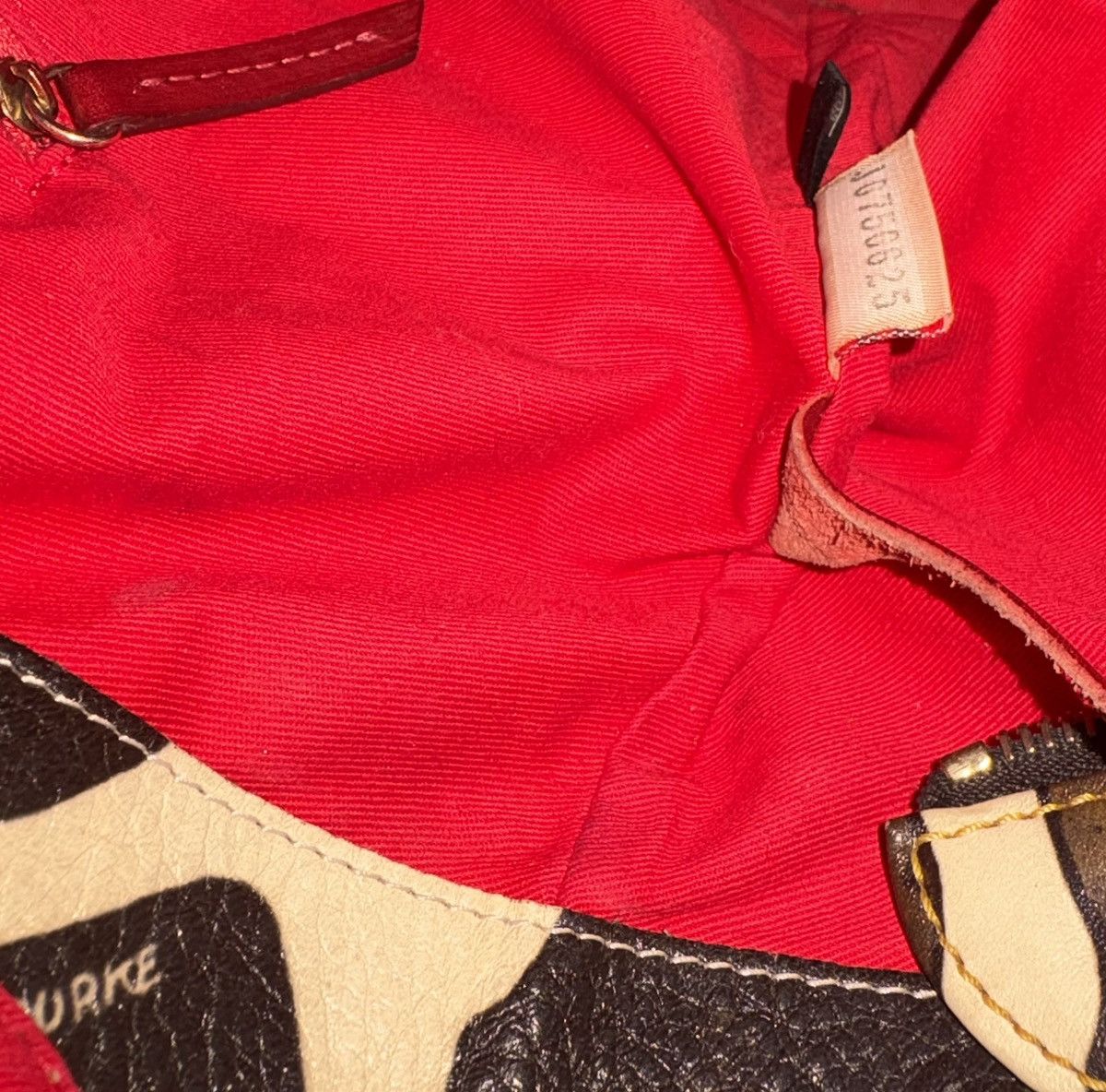 Dooney & Bourke Dooney & Bourke Vintage Rare Leather Tote Size ONE SIZE - 7 Thumbnail