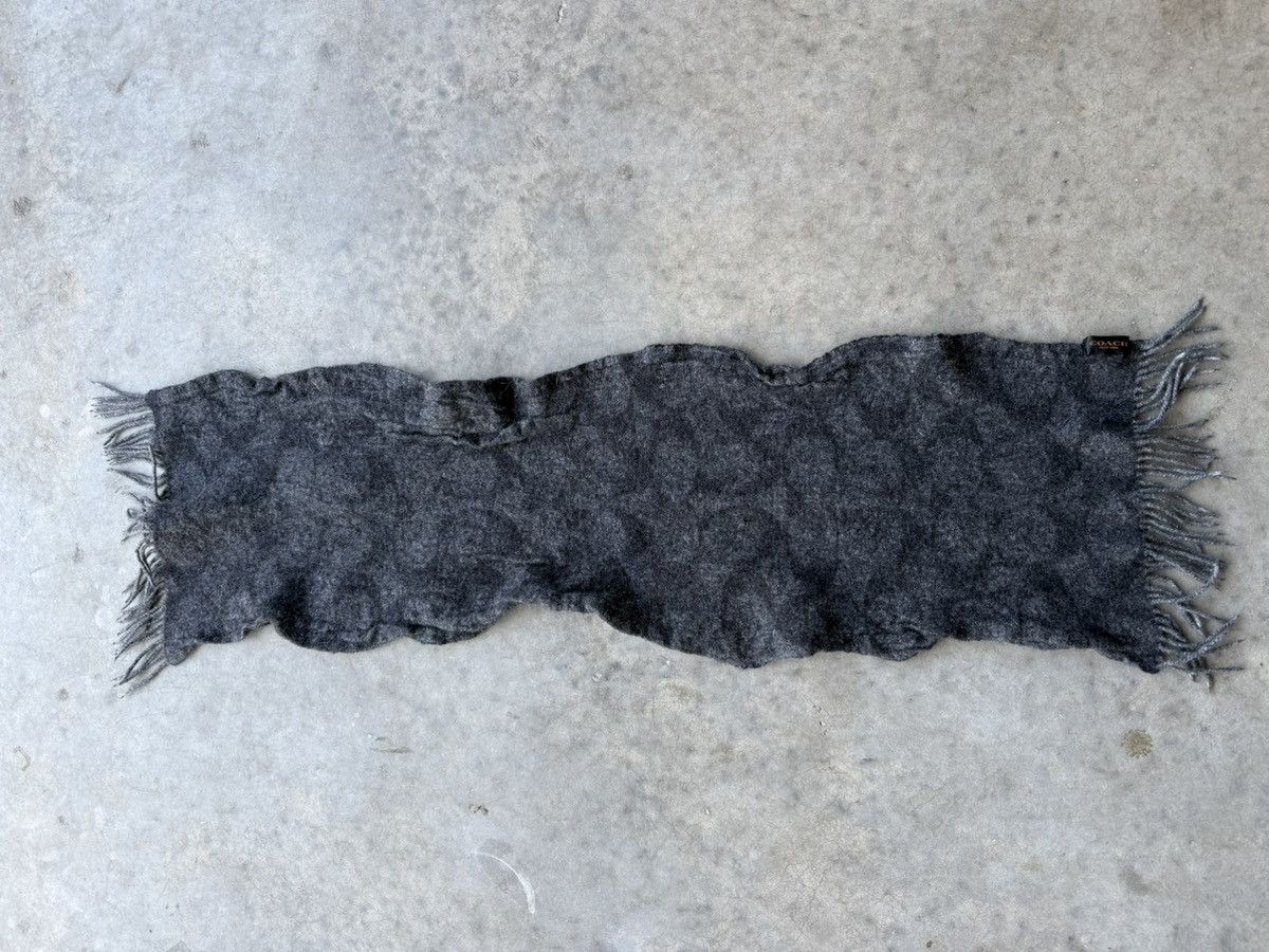 Coach Vintage 2000s Coach Wool Scarf Size ONE SIZE - 4 Thumbnail