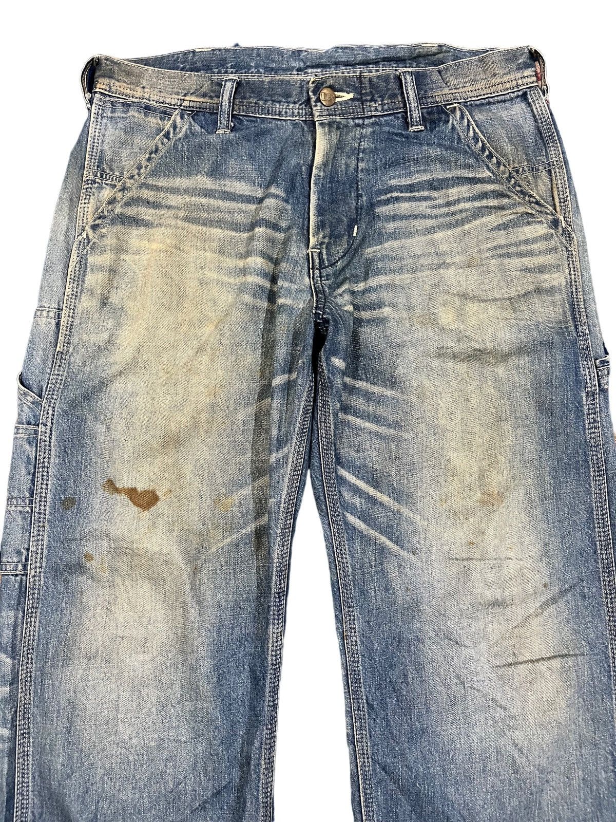 Lee Vintage Lee Union Made Carpenter Denim Size US 33 - 2 Thumbnail