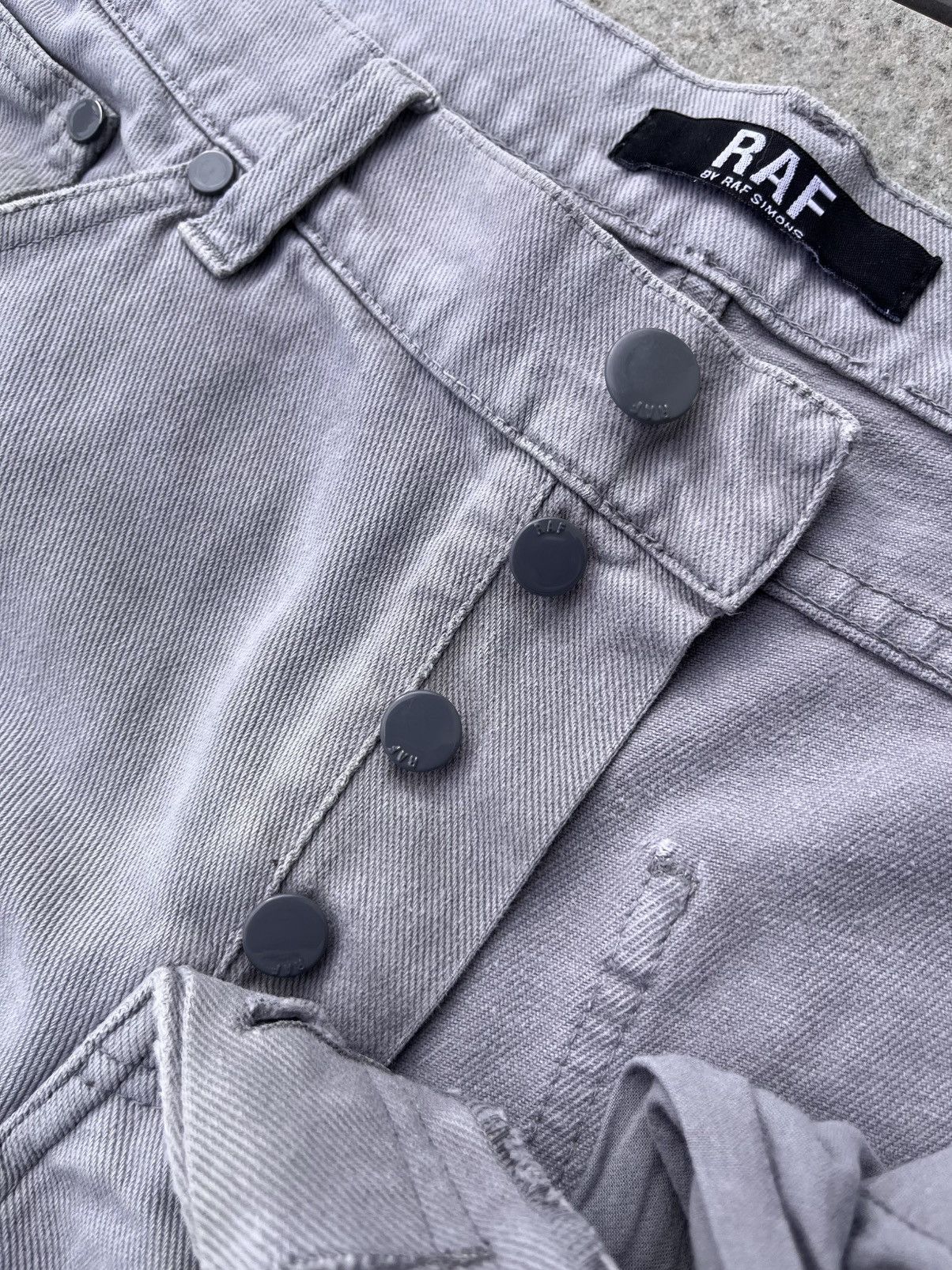 Raf Simons Archive Raf by Raf Simons late 00s straight denim jeans: Size US 33 - 6 Thumbnail