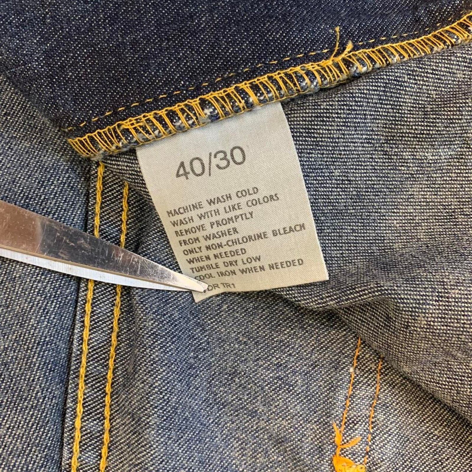 Nautica Y2K Nautica Wide Leg Dark Denim Jeans Size US 40 / EU 56 - 7 Thumbnail