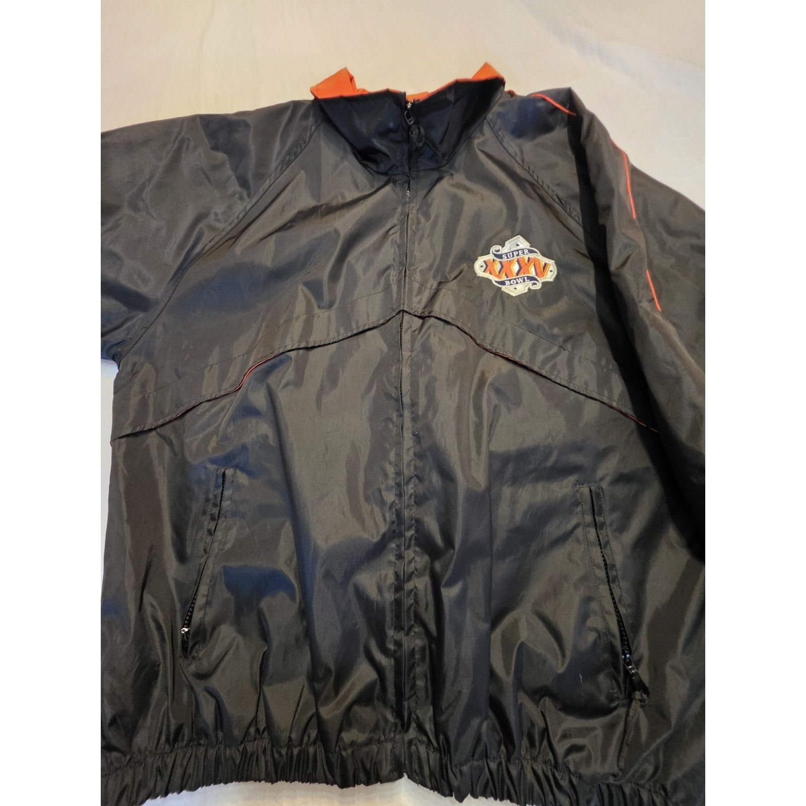 Jeff Hamilton Vintage Super Bowl XXXV Tampa 2001 Jeff Hamilton Jacket XL Size US XL / EU 56 / 4 - 4 Thumbnail