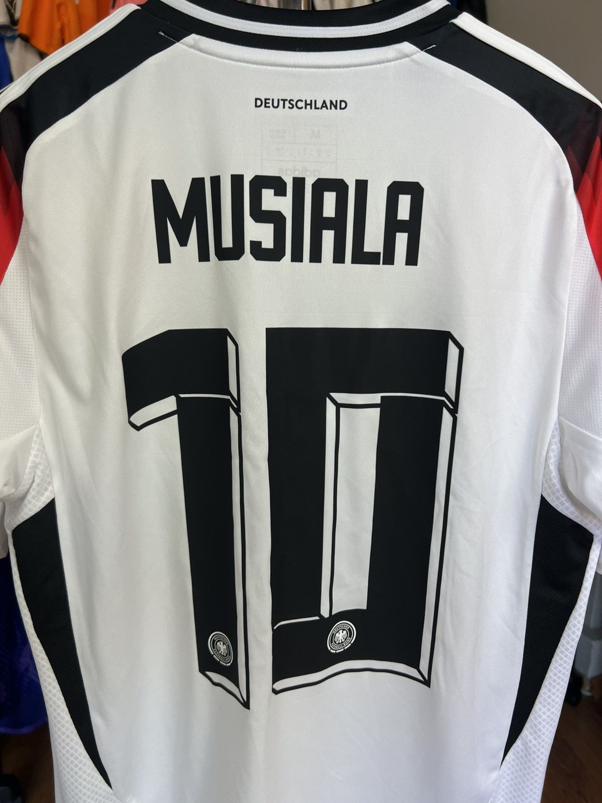 Adidas Soccer Jersey Adidas Germany 2024/25 Musiala #10 Size US M / EU 48-50 / 2 - 3 Thumbnail