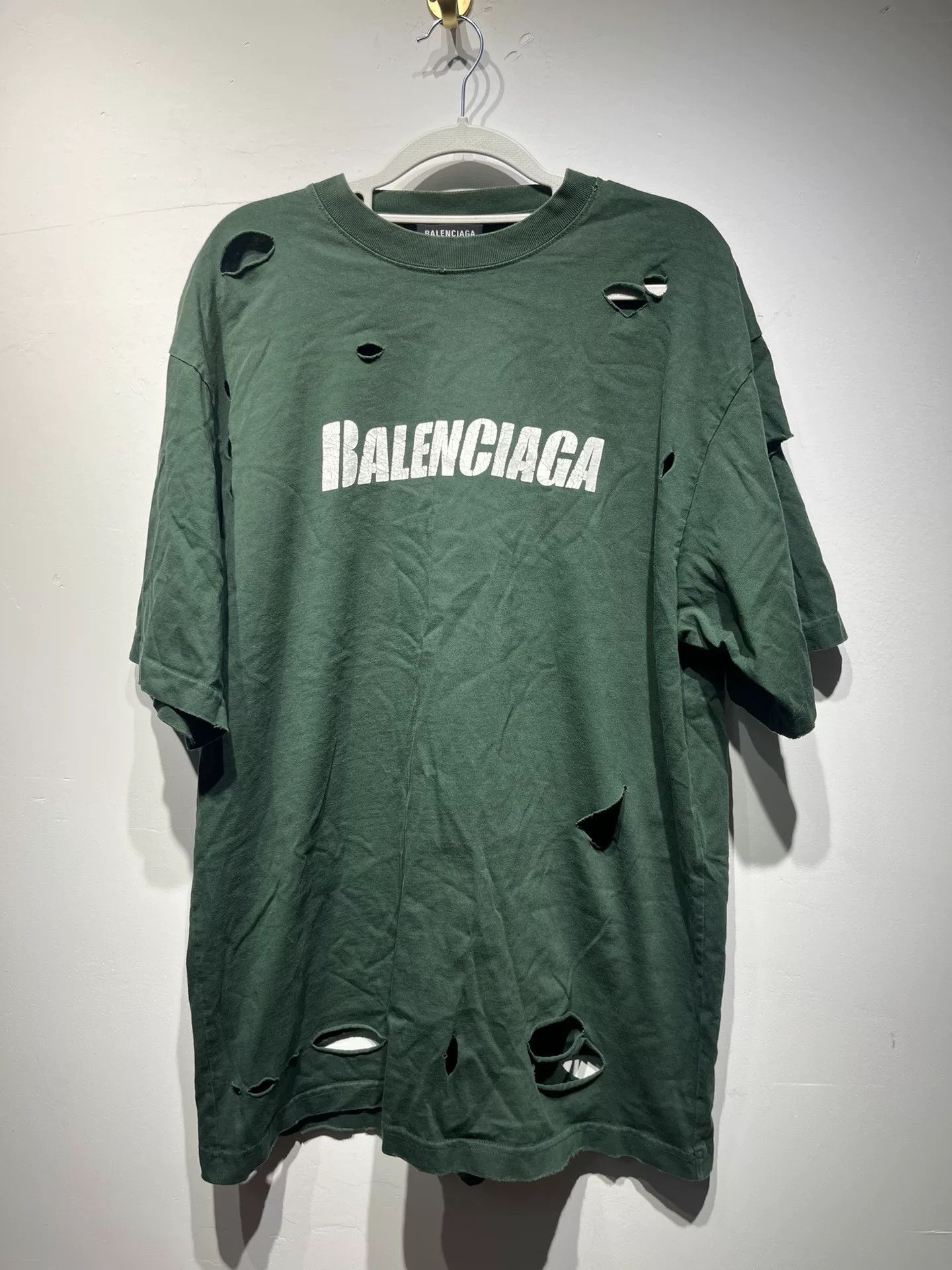 Balenciaga Balenciaga Printed T-Shirt XXS Women Size XXS / US 00 / IT 34 - 1 Thumbnail