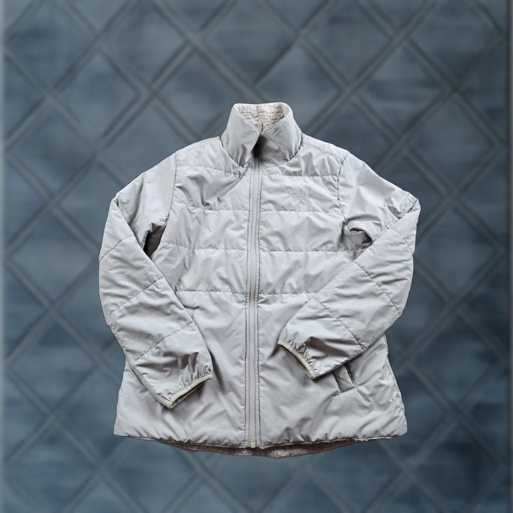 The North Face The North Face Jacket Womens M Beige Full Zip Pockets Lined Polyester Beig e Size M / US 6-8 / IT 42-44 - 1 Thumbnail