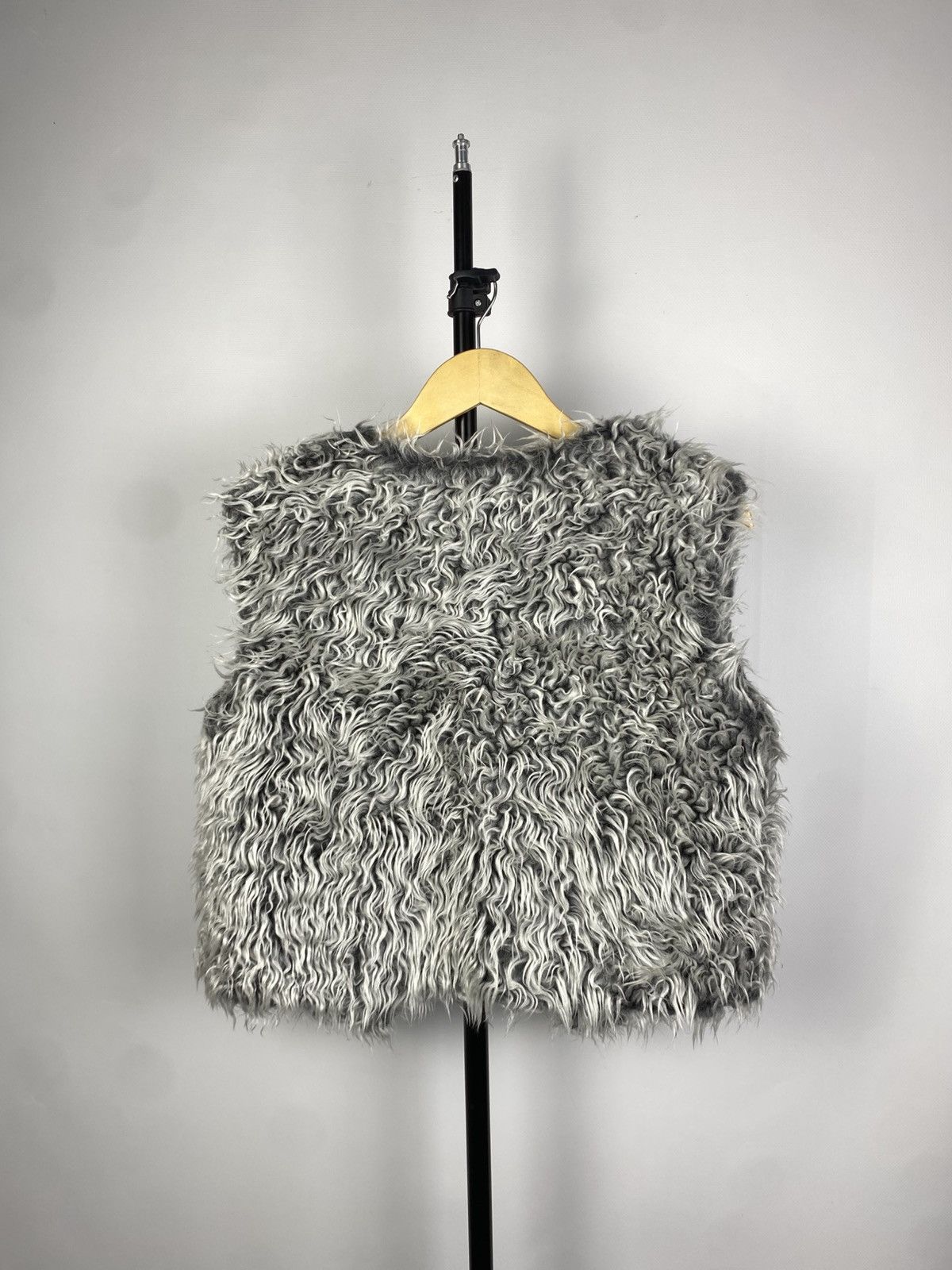 Japanese Brand × Vintage 🔥 RARE 🔥 Vintage Super Mohair Faux Fur Vest y2k Size S / US 4 / IT 40 - 3 Thumbnail