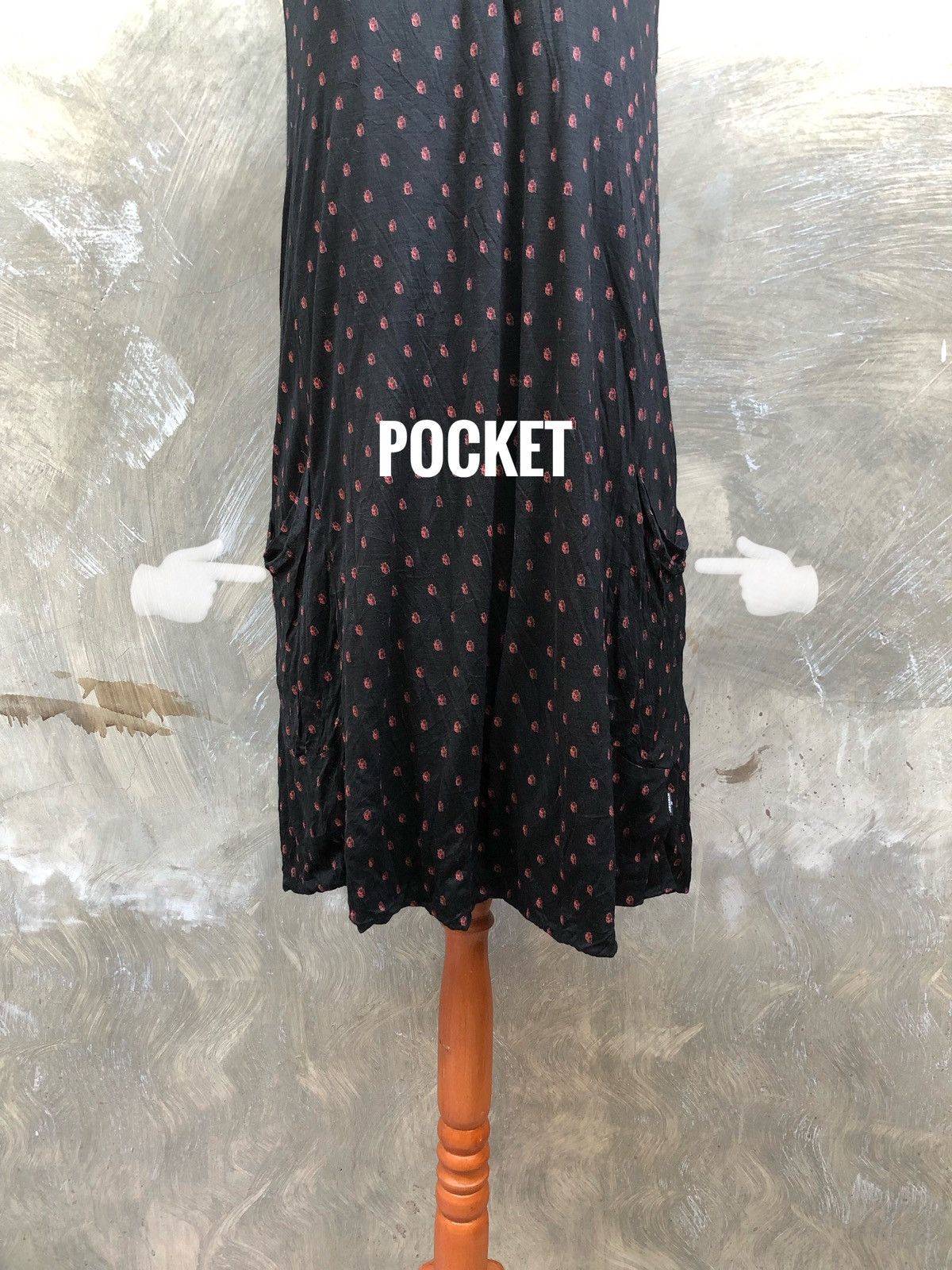 Le Grande Bleu (L.G.B.) Hysteric Glamour Midi Dress Size M / US 6-8 / IT 42-44 - 4 Thumbnail