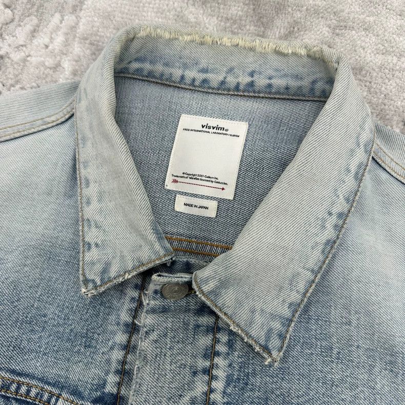 Visvim Visvim 19SS DMGD-1004 Washed denim Jacket Size US M / EU 48-50 / 2 - 3 Thumbnail
