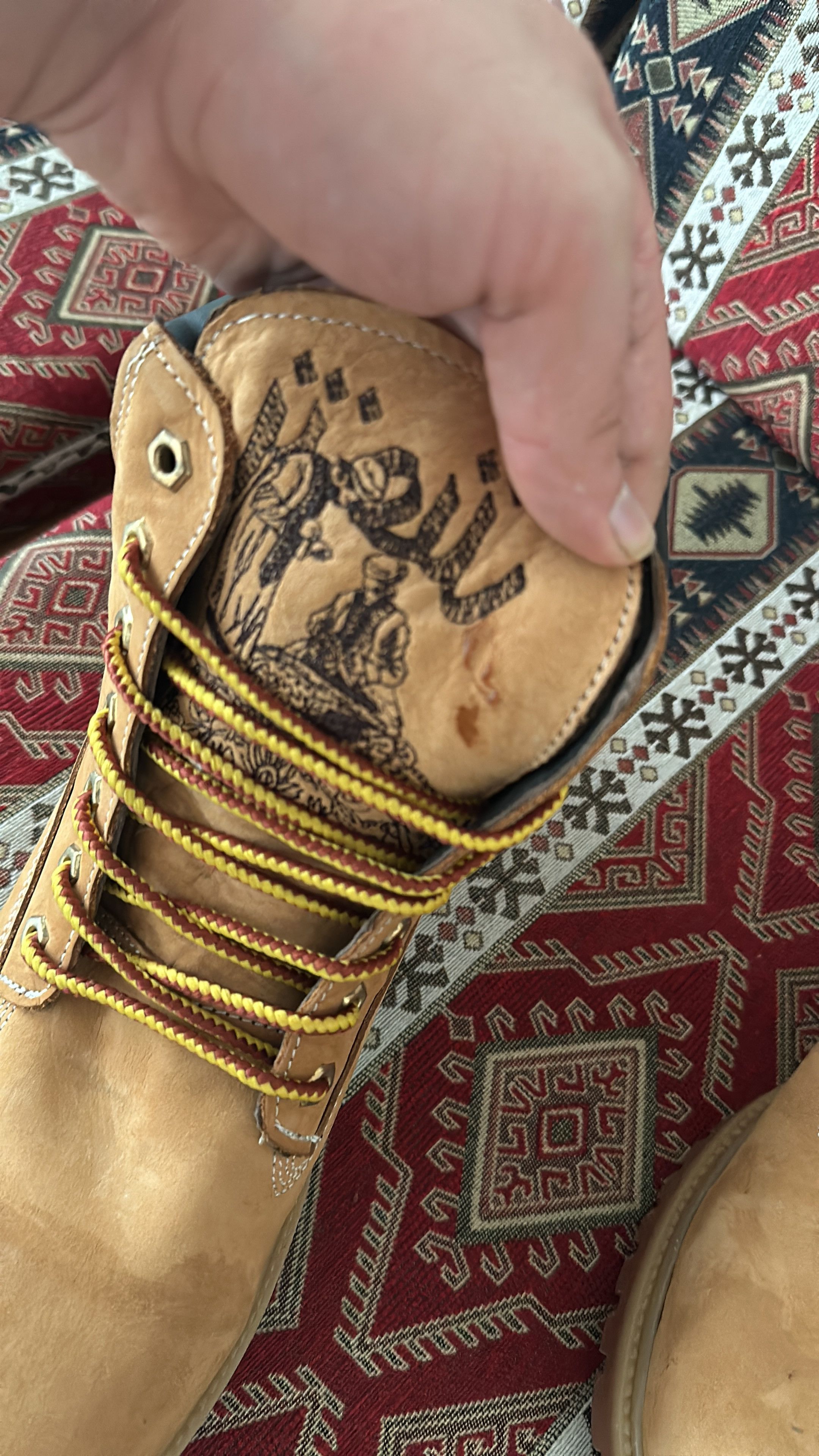 Derschutze Derschütze "yasmin v3" Boots Size 45 Timberland Style Size US 11 / EU 44 - 7 Thumbnail
