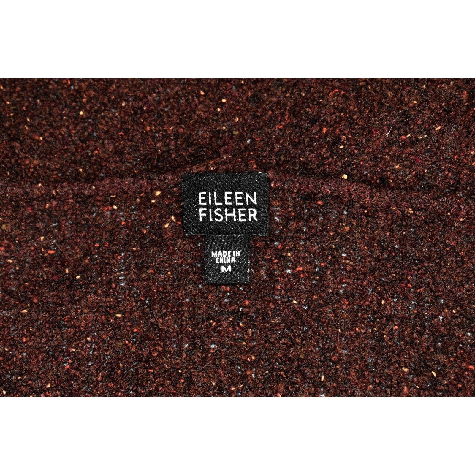 Eileen Fisher EILEEN FISHER Brown Wool Silk Cropped Cardigan Sweater Sz M Size M / US 6-8 / IT 42-44 - 4 Thumbnail