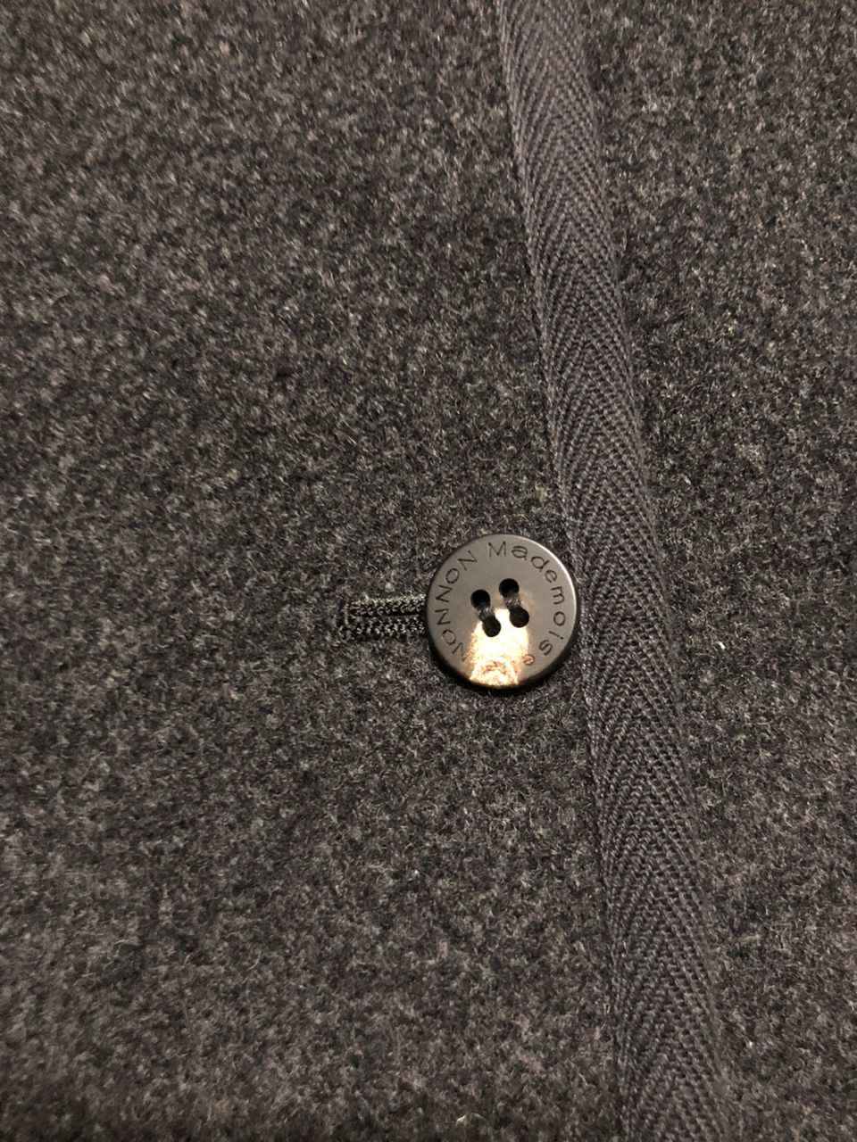 Issey Miyake Mademoiselle Non Non Issey Miyake Baseball Neck Wool Jacket Size US M / EU 48-50 / 2 - 10 Thumbnail