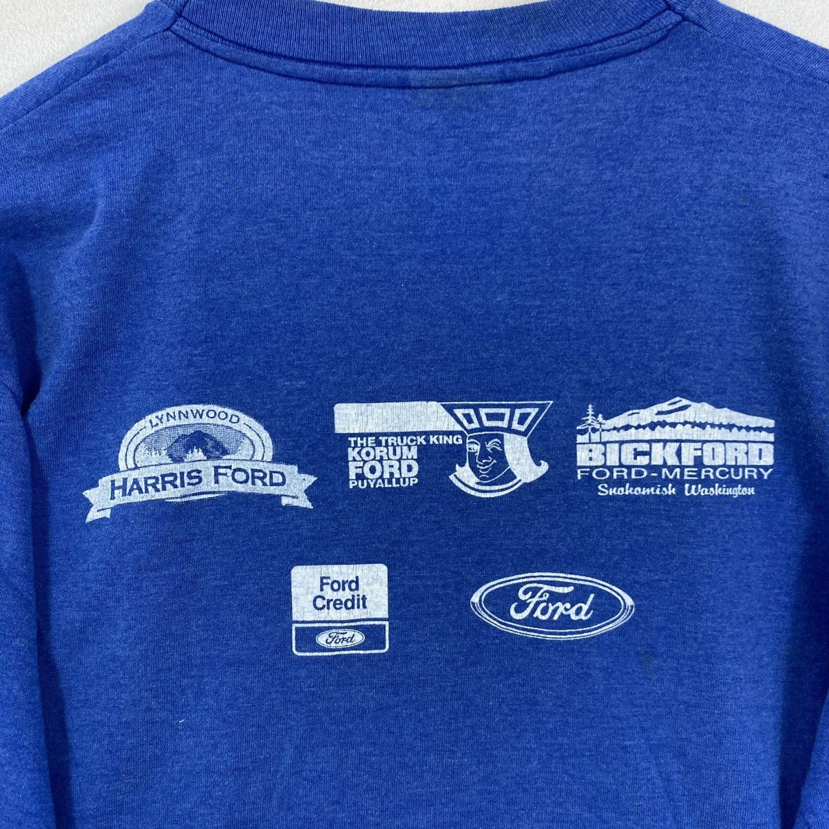 Vintage Vintage 90s Ford Race For The Cure Blue Long Sleeve Tee M Size US M / EU 48-50 / 2 - 5 Thumbnail
