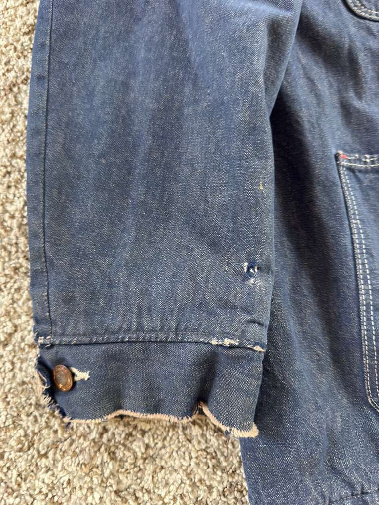 Wrangler 1970's Blue Bell Wrangler Denim Chore Coat - Vintage Size US M / EU 48-50 / 2 - 6 Thumbnail
