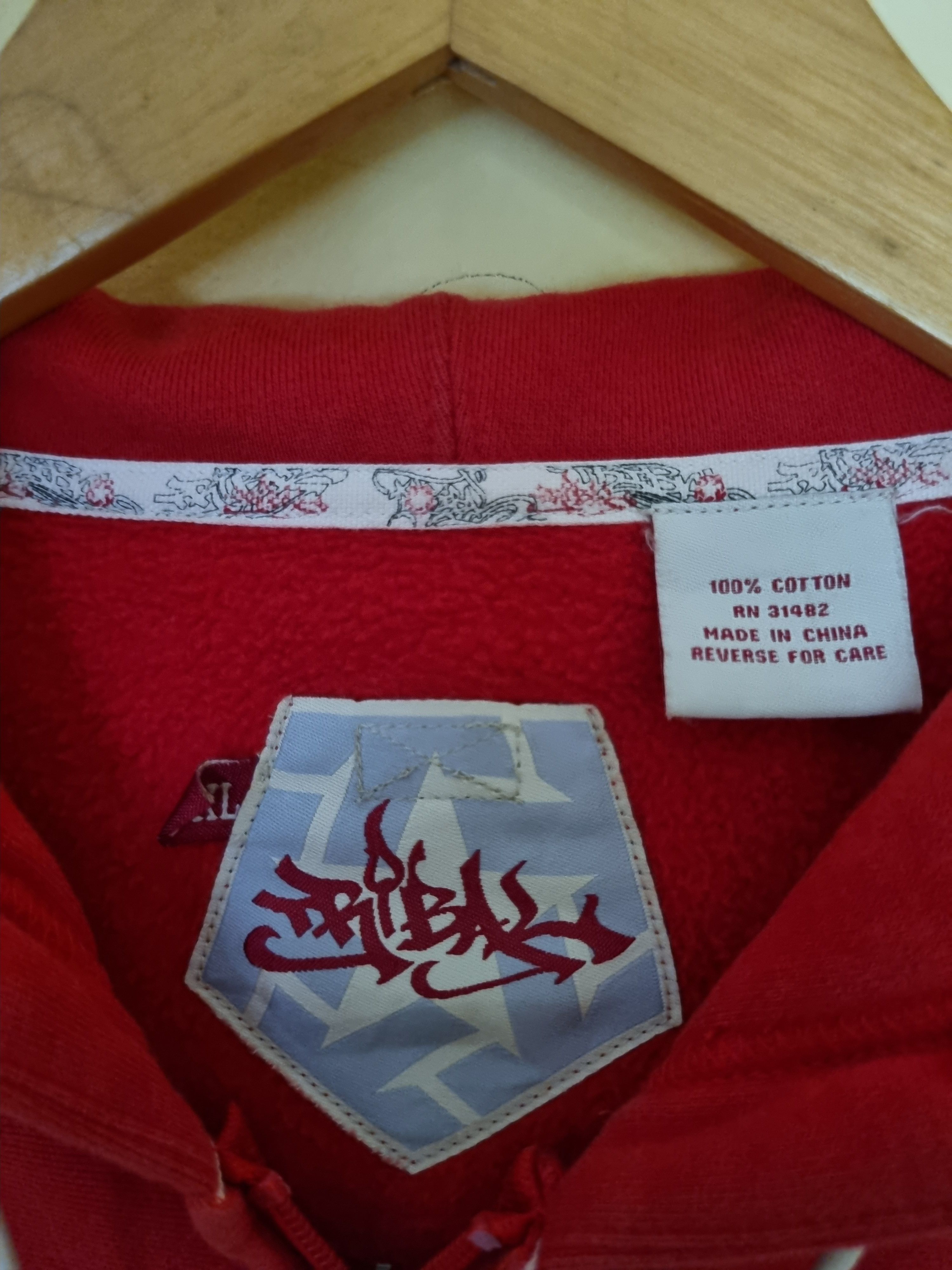 Tribal Streetwear Vintage Tribal Street Wear Hoodie Zipper Size US XXL / EU 58 / 5 - 4 Thumbnail