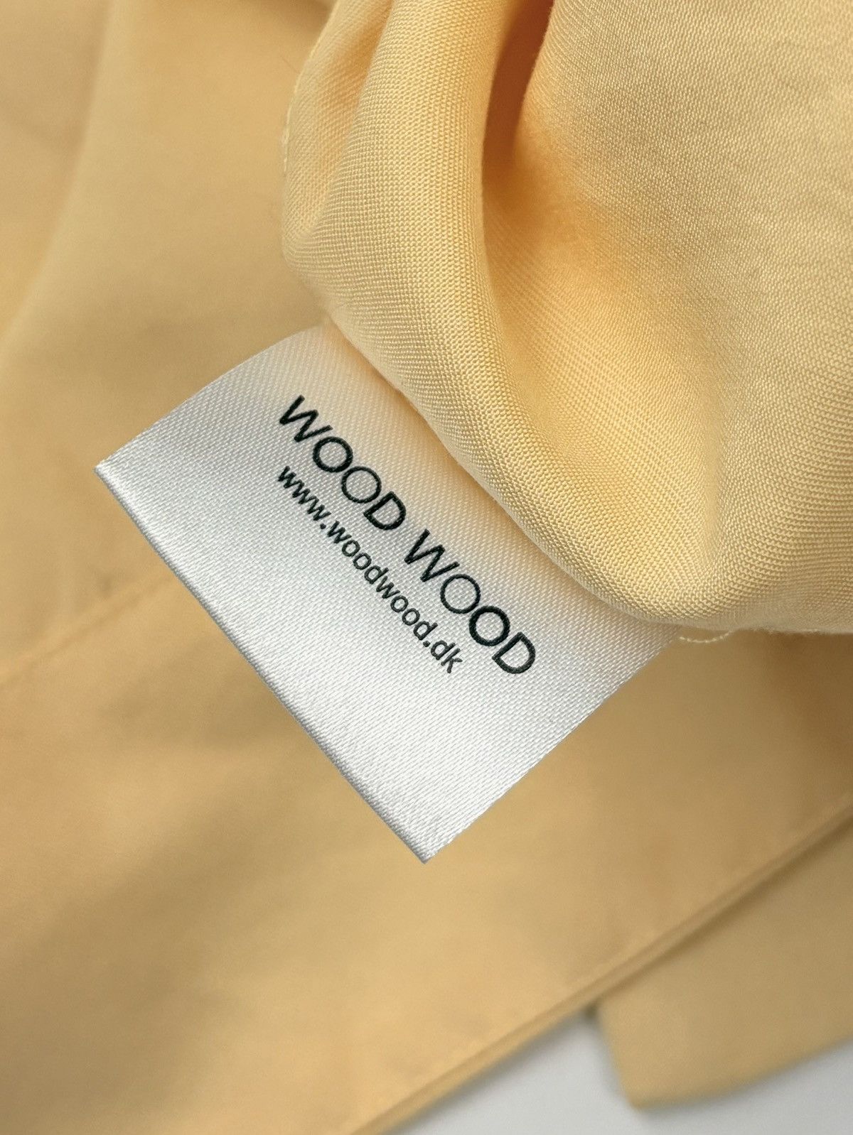 Designer × Wood Wood WOOD WOOD SILK TWILL INDIAN HILL JACKET YELLOW BELTED XS Size XS / US 0-2 / IT 36-38 - 11 Thumbnail