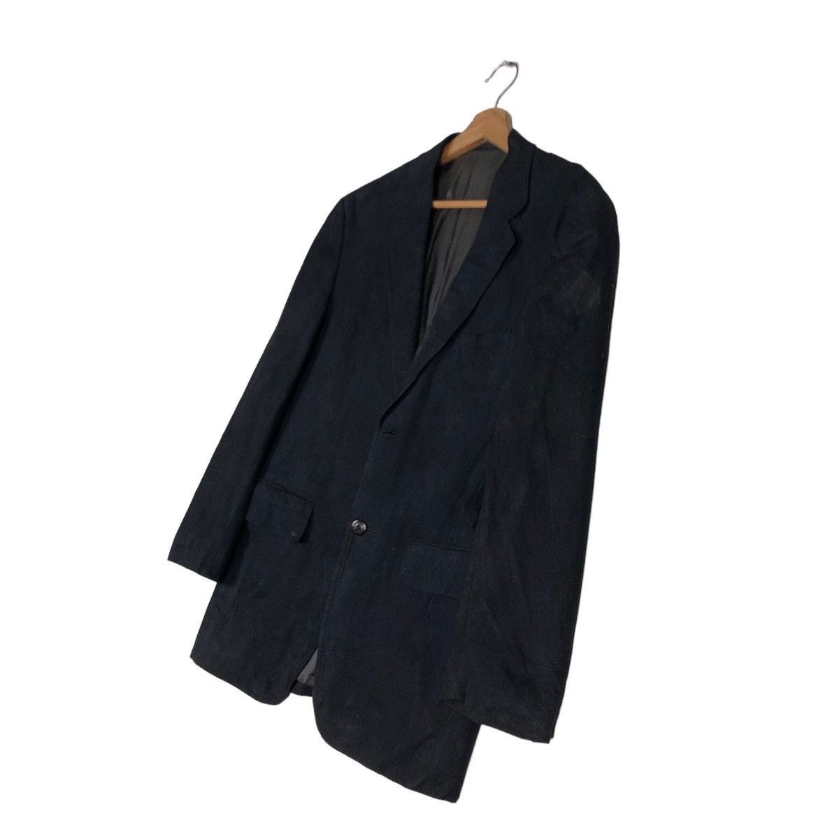 Burberry 🔥Vtg Soft Leather Jacket Burberry London Double Breast Size US M / EU 48-50 / 2 - 2 Thumbnail