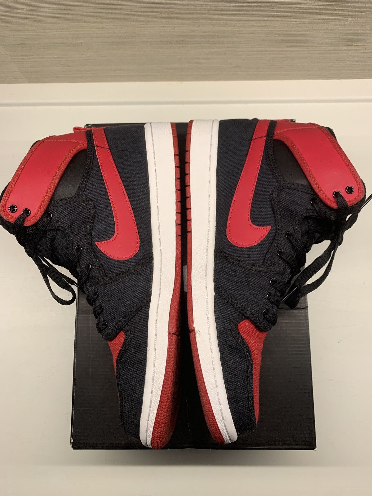 Nike Nike Air Jordan 1 Retro KO Hi Sz. 10 bred Size US 10 / EU 43 - 7 Thumbnail