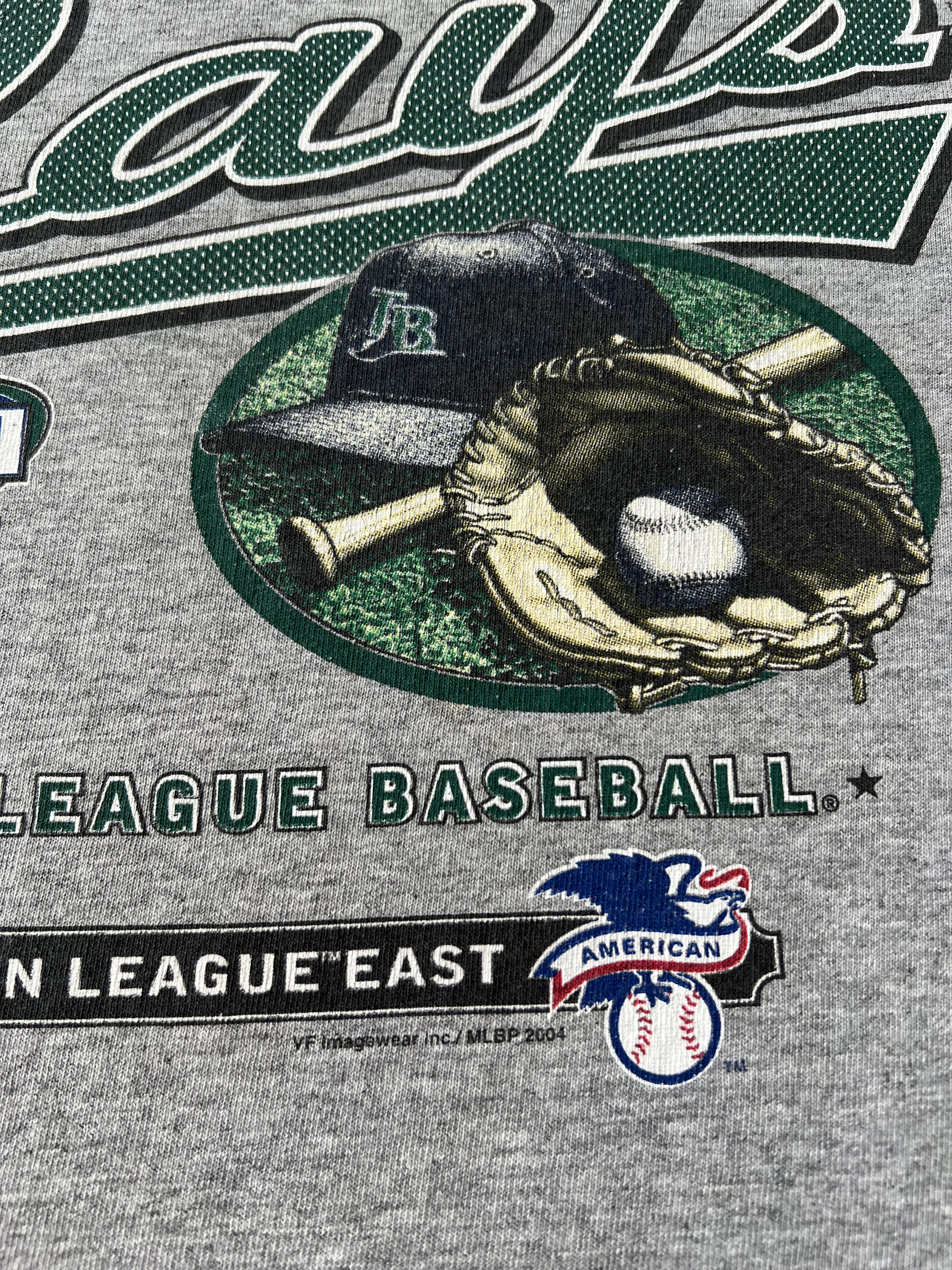 MLB Vintage 2004 Tampa Bay Rays MLB Baseball Gray T-shirt Size US XL / EU 56 / 4 - 6 Thumbnail
