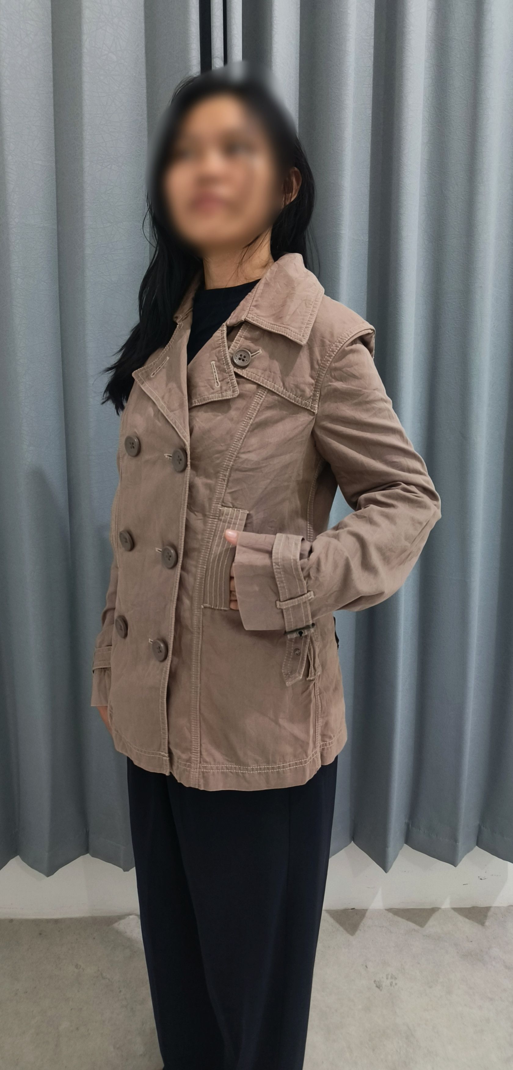 Gap GAP Women's Trench Coat / Spy Coat Size M / US 6-8 / IT 42-44 - 9 Thumbnail