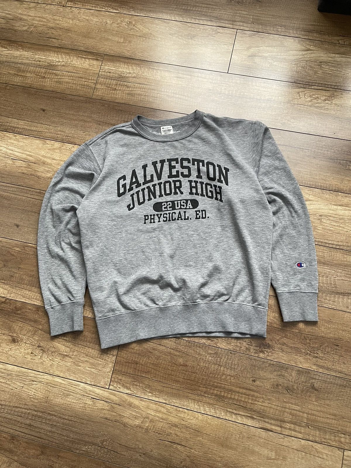 Champion Champion Galveston College Vintage Sweatshirt Crewneck 90s Size US L / EU 52-54 / 3 - 12 Thumbnail