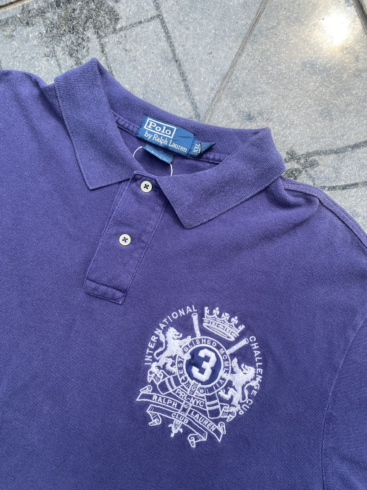 Polo Ralph Lauren × Vintage 90S POLO RL RARE BIG LOGO RETRO Y2K TEE TSHRIST Size US XXL / EU 58 / 5 - 3 Thumbnail