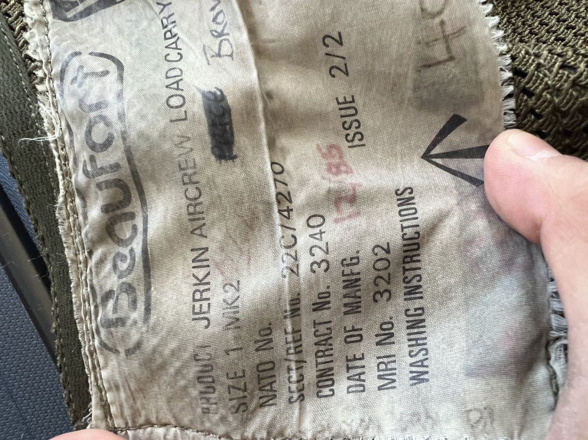 Vintage 80’s Beaufort RAF Survival Vest Size US L / EU 52-54 / 3 - 7 Thumbnail