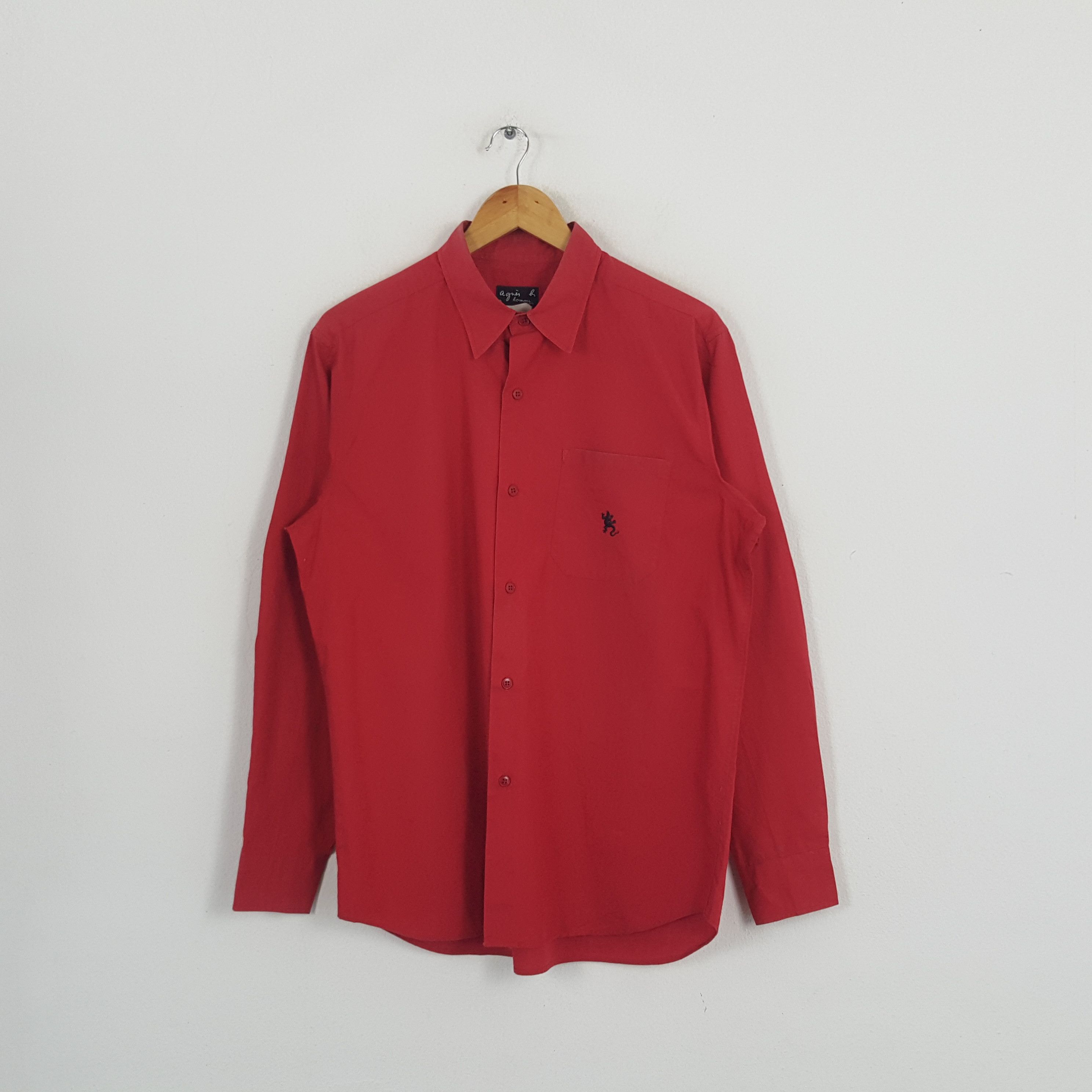 agnes b. Vintage Agnes B. Designer Shirt Button Up C219N57 Size US M / EU 48-50 / 2 - 1 Thumbnail