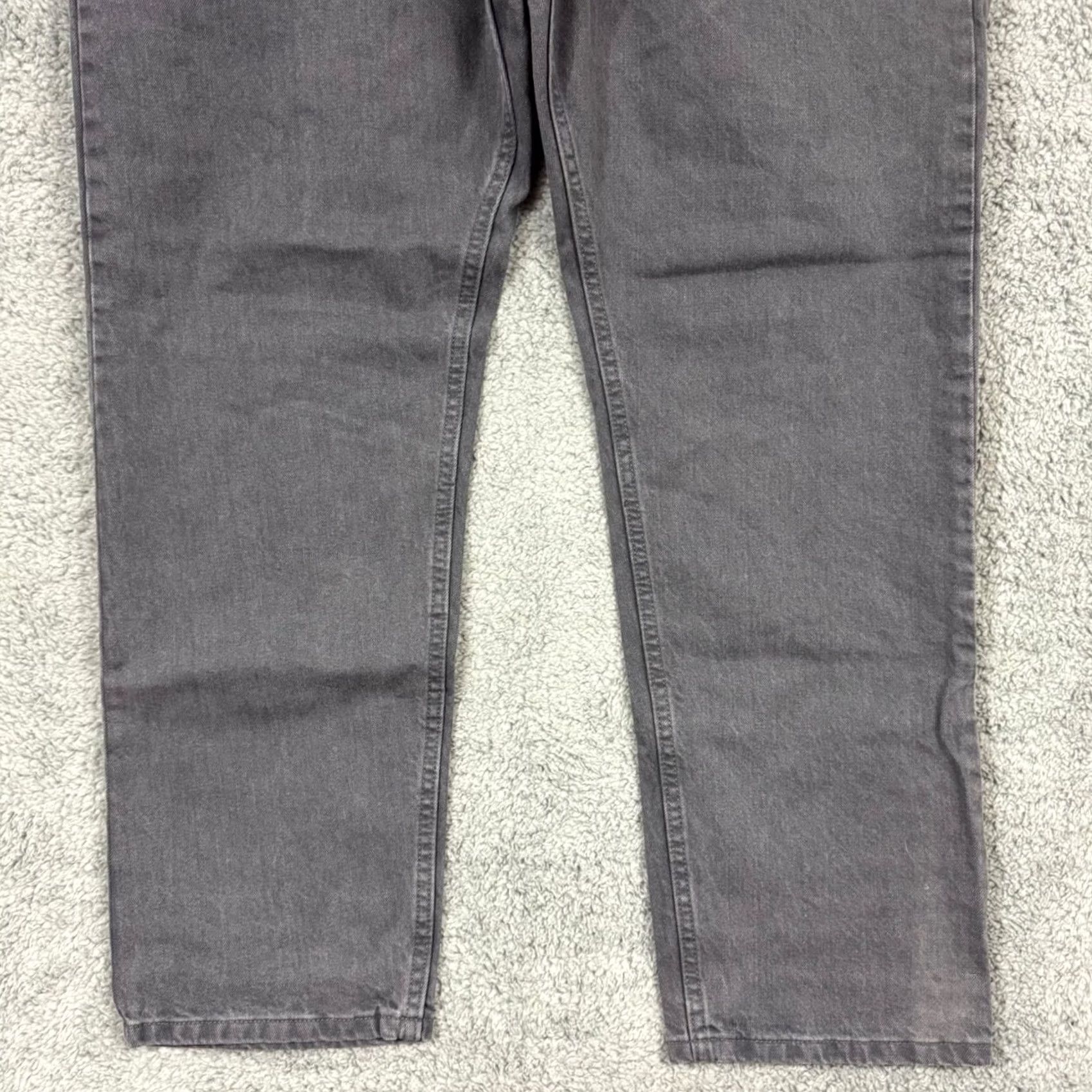 Lee VINTAGE Lee Jeans Mens 38x32 Charcoal Cowboy Cut Regular Fit Straight Leg Cotton NWT Size US 40 / EU 56 - 3 Thumbnail