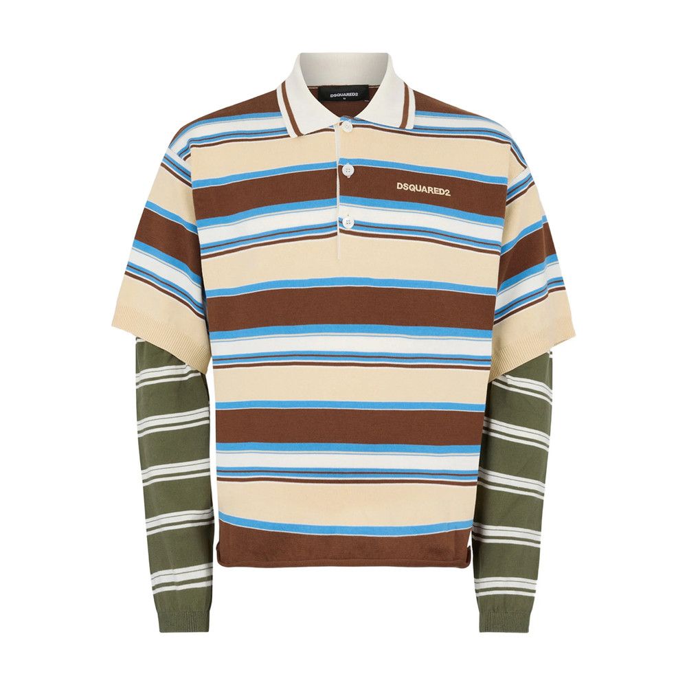 Dsquared2 Dsquared2 NEUTRALS Polo Shirts Size US M / EU 48-50 / 2 - 1 Thumbnail