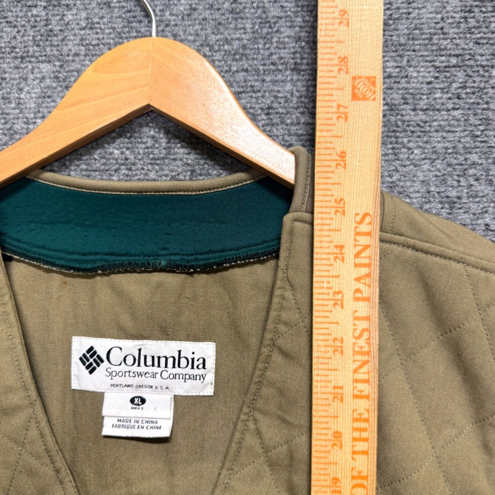 Vintage VINTAGE Columbia Vest Mens XL Beige Tan Hunting Shooting USA Made Pouch Full Zip Size US XL / EU 56 / 4 - 4 Thumbnail