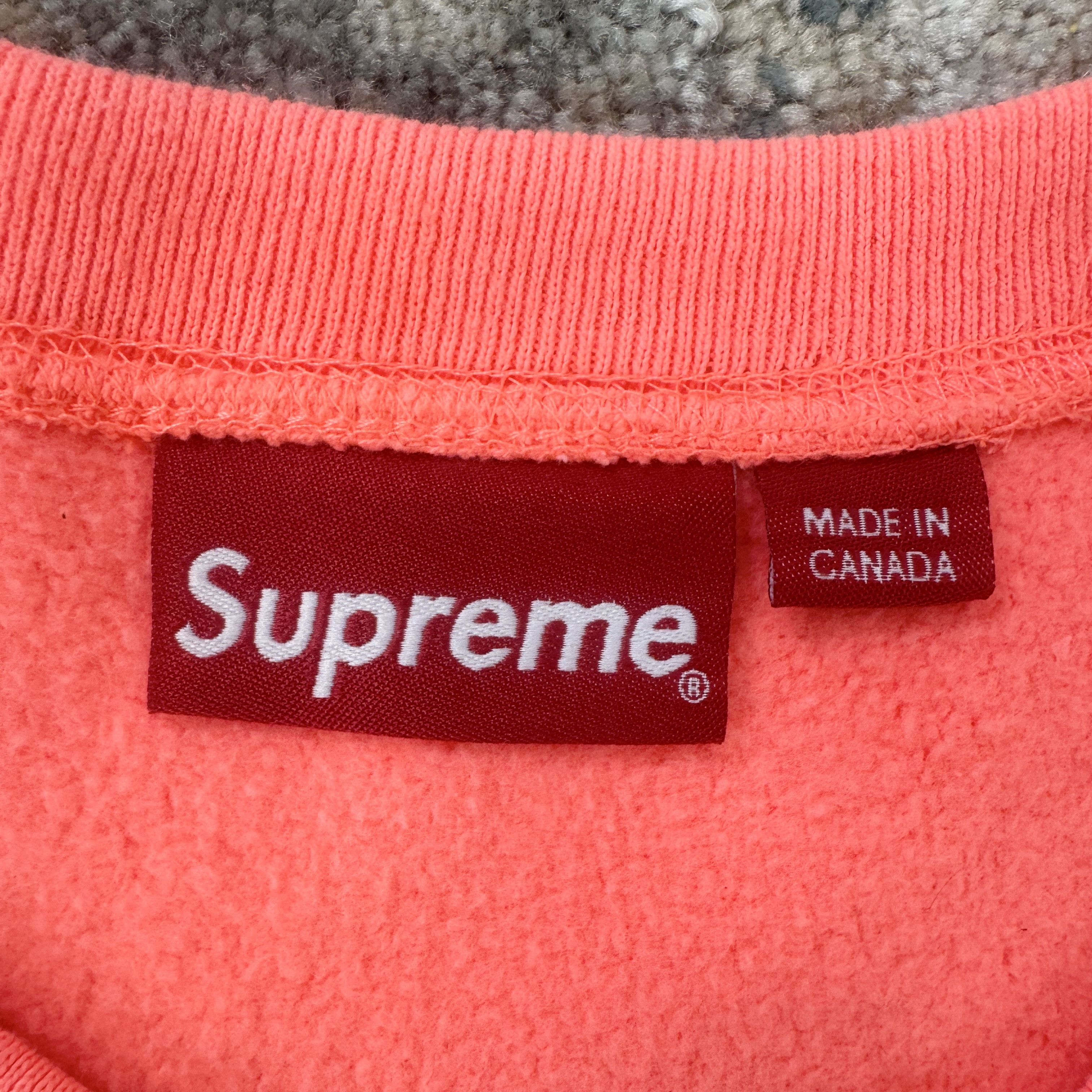 Supreme Supreme Box Logo Crewneck Sweatshirt In Pink RRP £500 Size US M / EU 48-50 / 2 - 5 Thumbnail