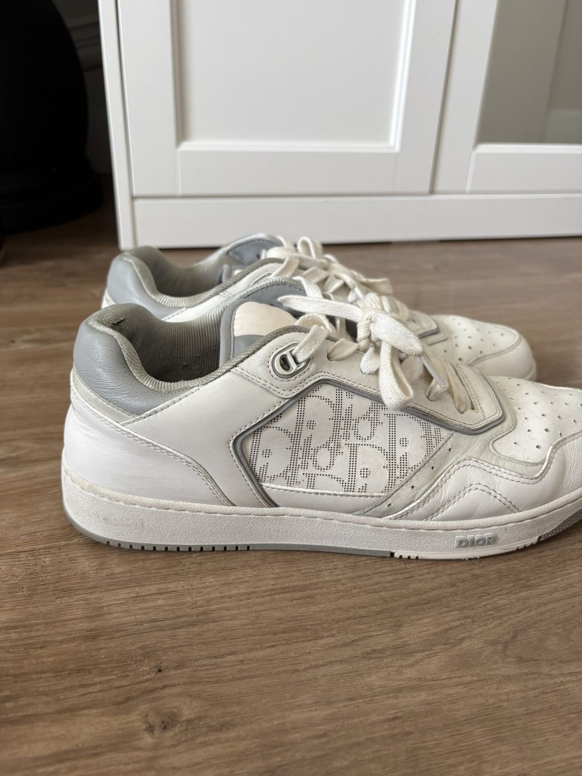 Dior Dior B27 Sneakers White/Gray Size US 11 / EU 44 - 1 Thumbnail