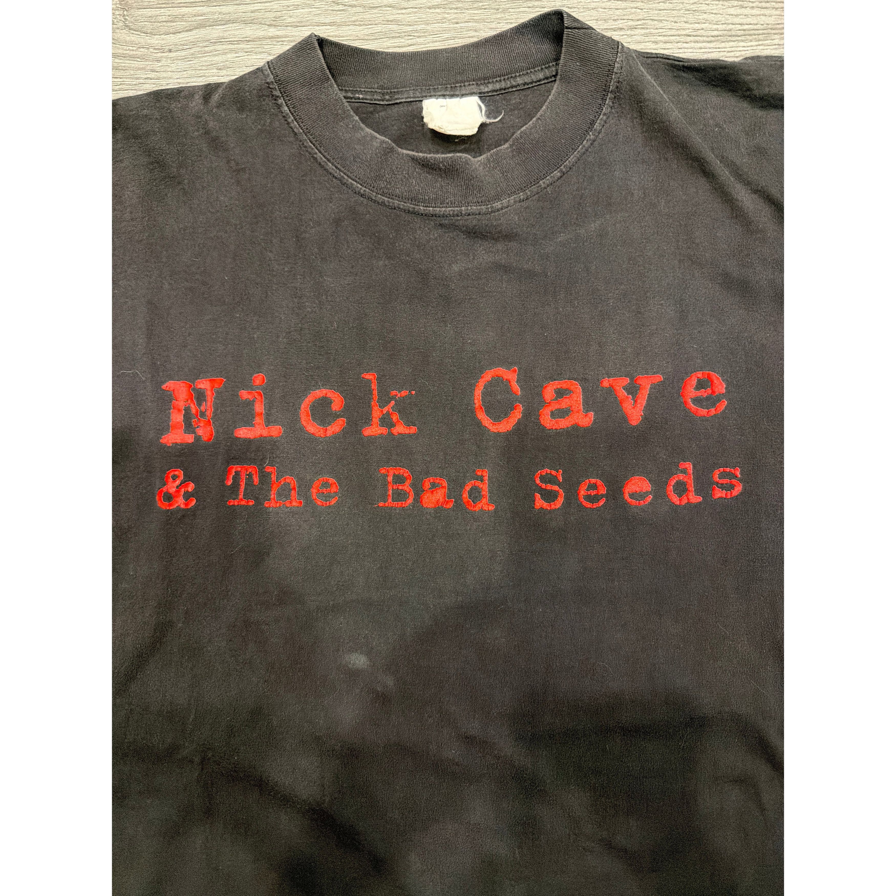 Other 1994 Nick Cave and the Bad Seeds Tour Black T-Shirt Size US XL / EU 56 / 4 - 4 Thumbnail