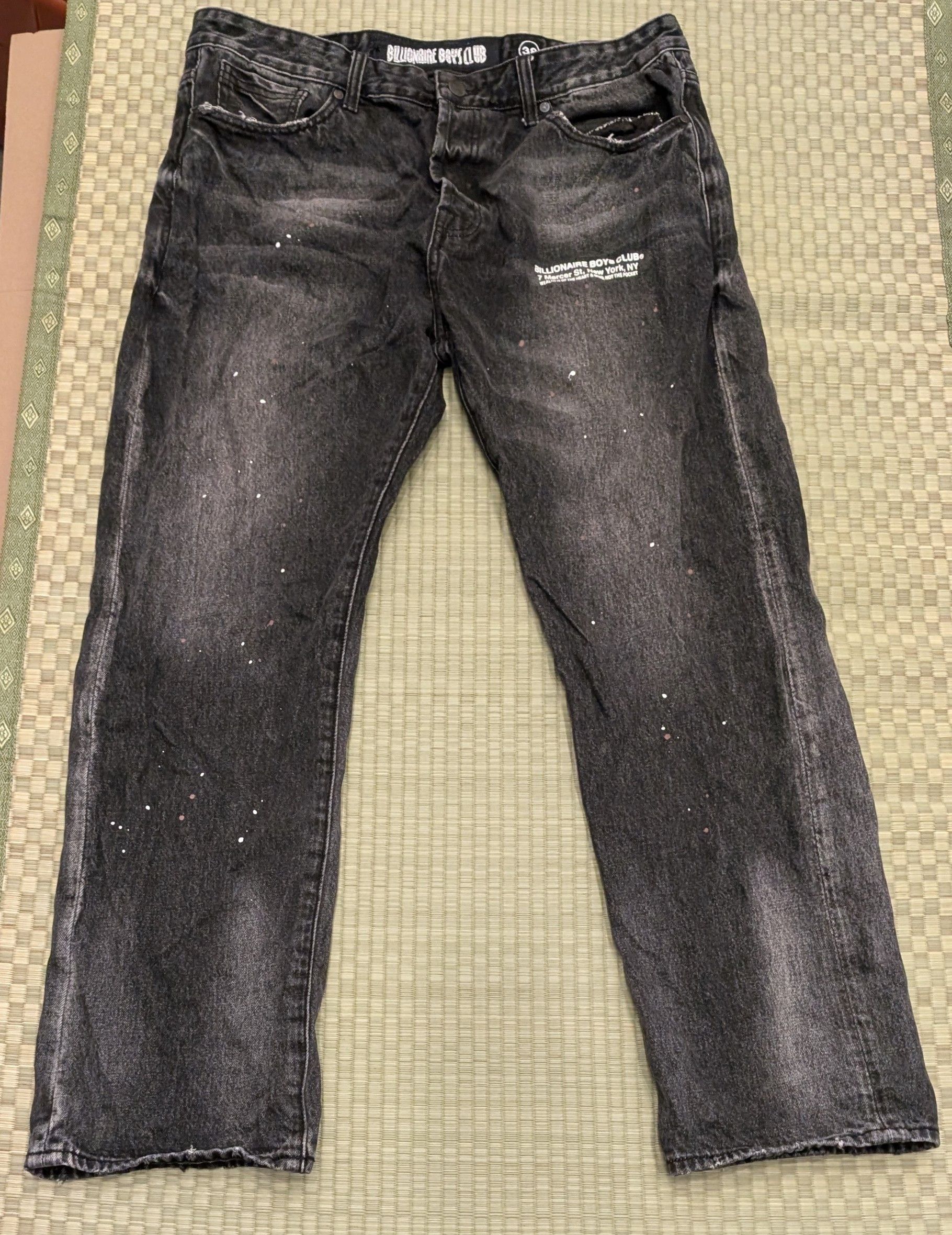 Billionaire Boys Club Billionaire Boys Club BB Dark Rider Heart Fit Jeans Size US 38 / EU 54 - 1 Thumbnail