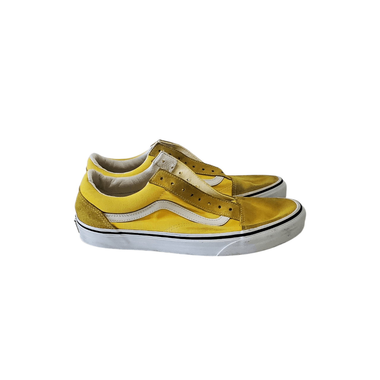 Vans Vans Old Skool Low Golden Yellow/White Size US 9 / EU 42 - 3 Thumbnail