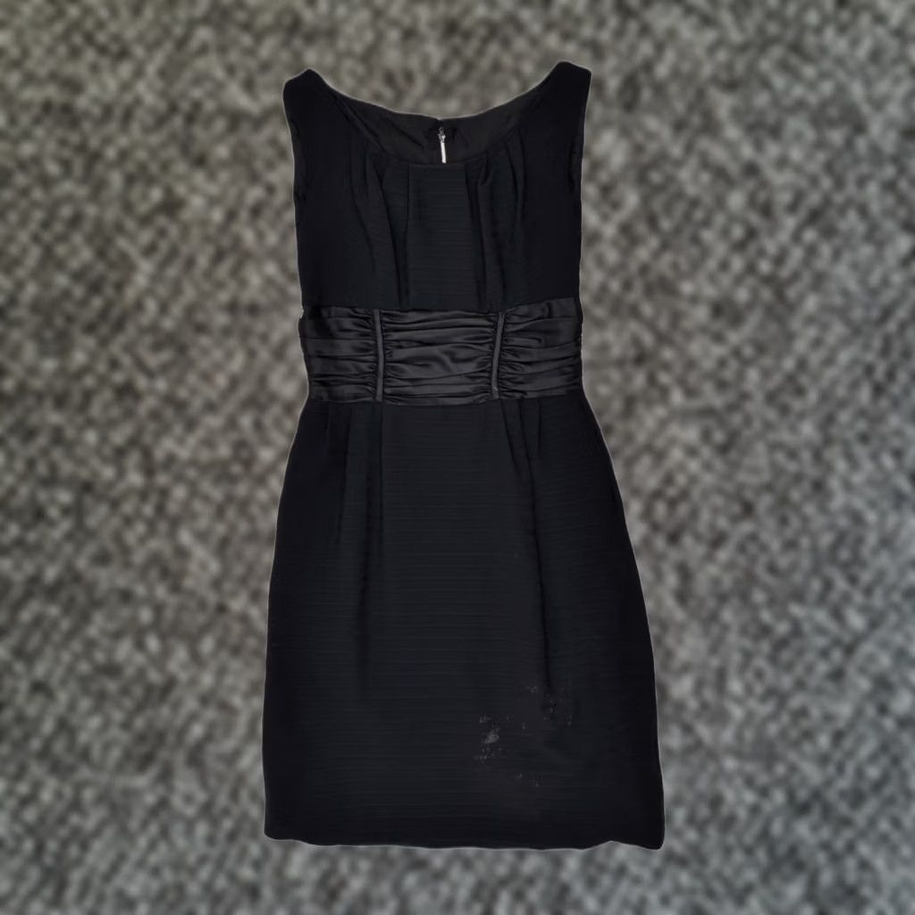 Vintage VINTAGE Womens Sheath Dress UK 6 XS Black Designer EZ03 Size XS / US 0-2 / IT 36-38 - 1 Thumbnail