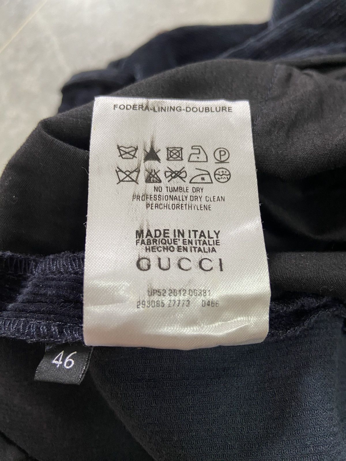 Gucci Gucci Tom Ford Vintage Velvet Pants Size US 32 / EU 48 - 9 Thumbnail