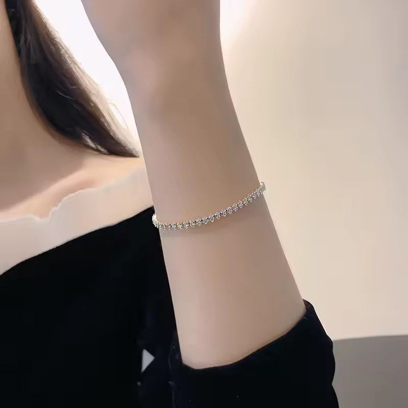 Other Rhinestone Marquise Charm Tennis Bracelet Size ONE SIZE - 4 Thumbnail