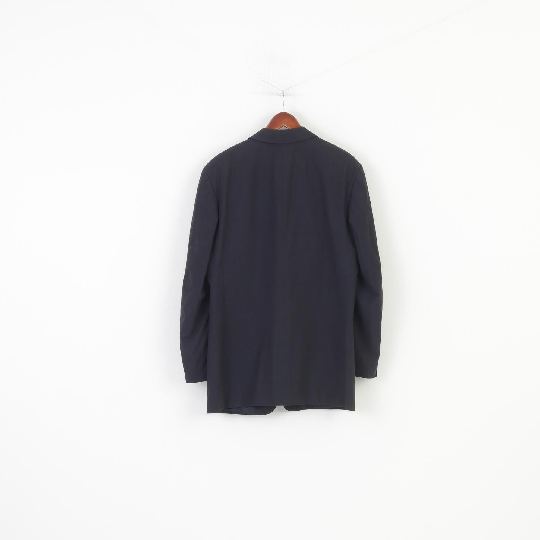 Hugo Boss Hugo Boss Men 102 40 Blazer Navy Breasted 0170 Size 40R - 7 Thumbnail