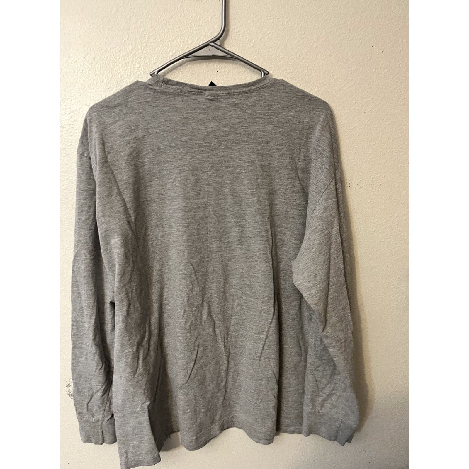 Polo Ralph Lauren Polo Ralph Lauren Gray Knit Long Sleeve Tee Shirt Mens XL Crew Neck Logo Classic Size US XL / EU 56 / 4 - 3 Thumbnail