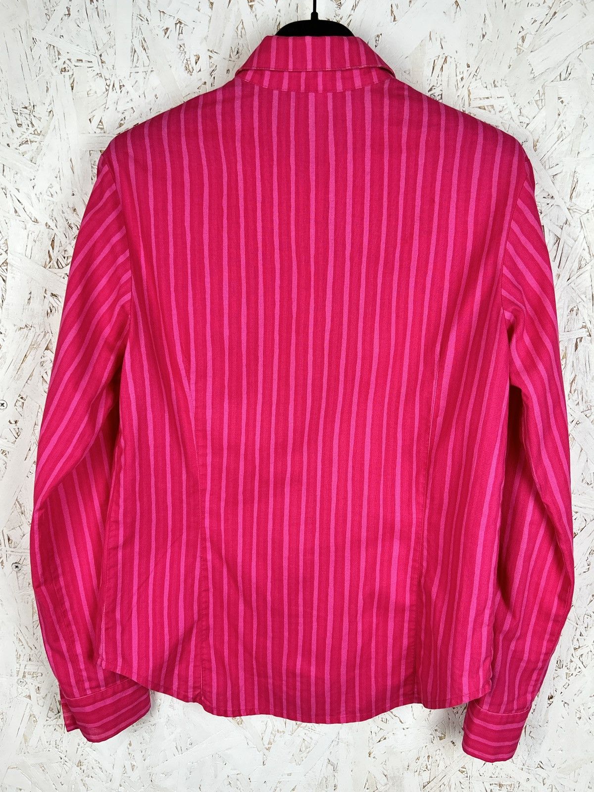 Marimekko Marimekko Jokapoika Metal Button Striped Shirt Pink Size XS Size XS / US 0-2 / IT 36-38 - 5 Thumbnail