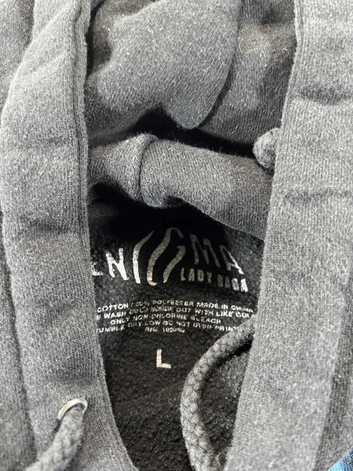 Other Lady Gaga Enigma Black Graphic Hoodie L Size L / US 10 / IT 46 - 5 Thumbnail