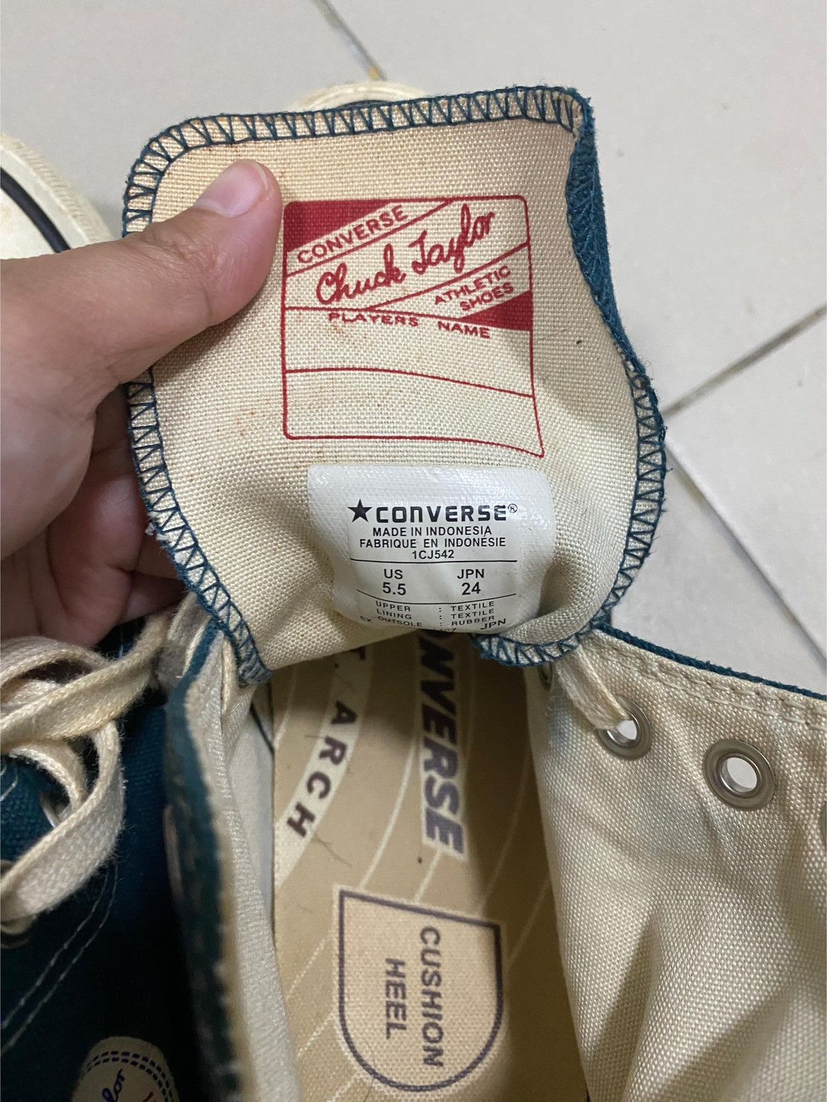 Converse Converse Addict Chuck Taylor High Vibram Sole US 5.5 / Size US 5.5 / EU 38 - 4 Thumbnail