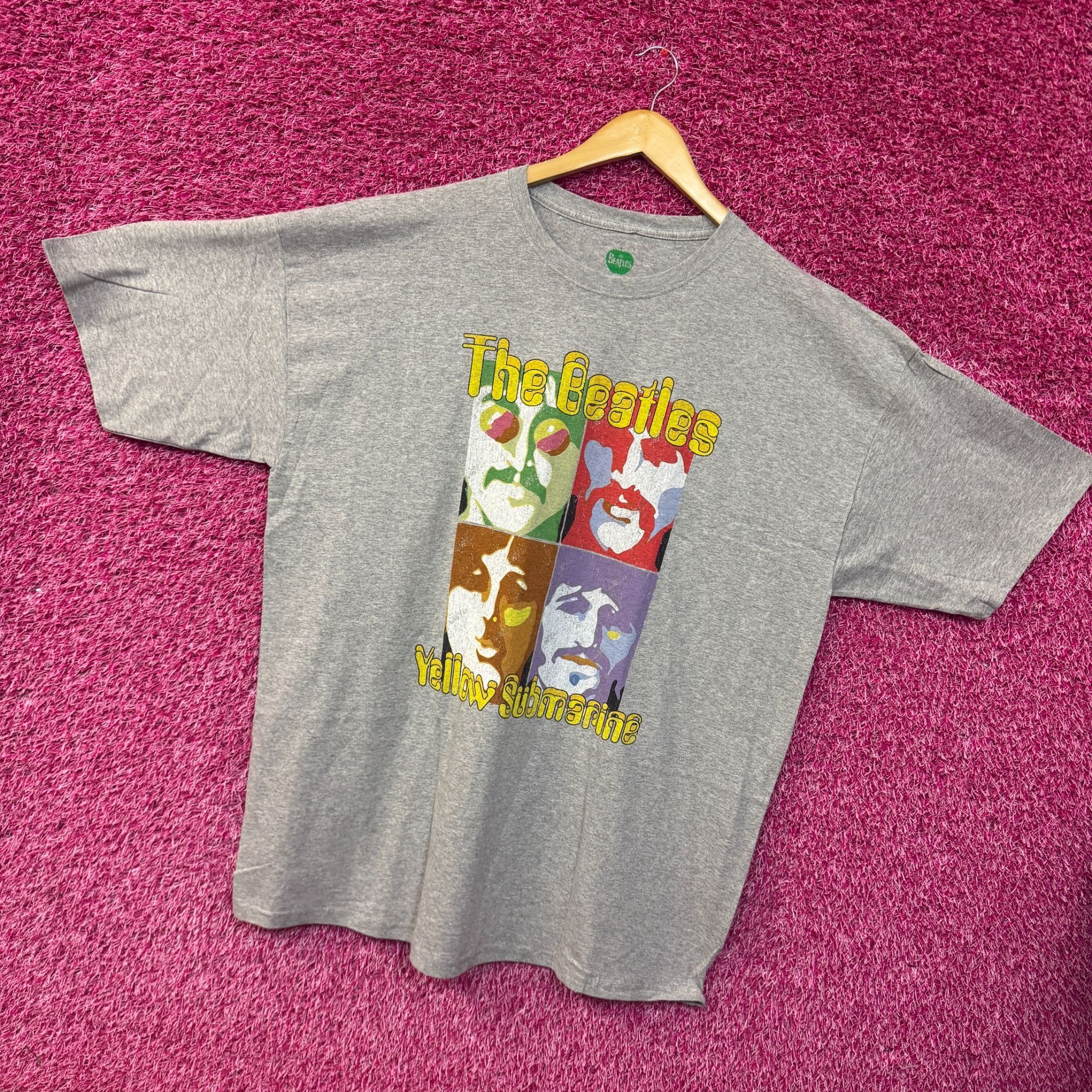 Band Tees The Beatles Yellow Submarine Album Pop Art Rock Band Tee XXL Size US XXL / EU 58 / 5 - 3 Thumbnail