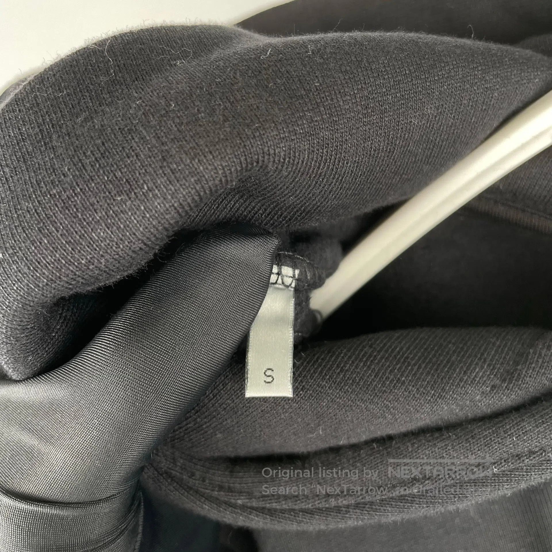Dior Dior Black letter logo fleece hooded loose fit sporty crew Size US S / EU 44-46 / 1 - 7 Thumbnail