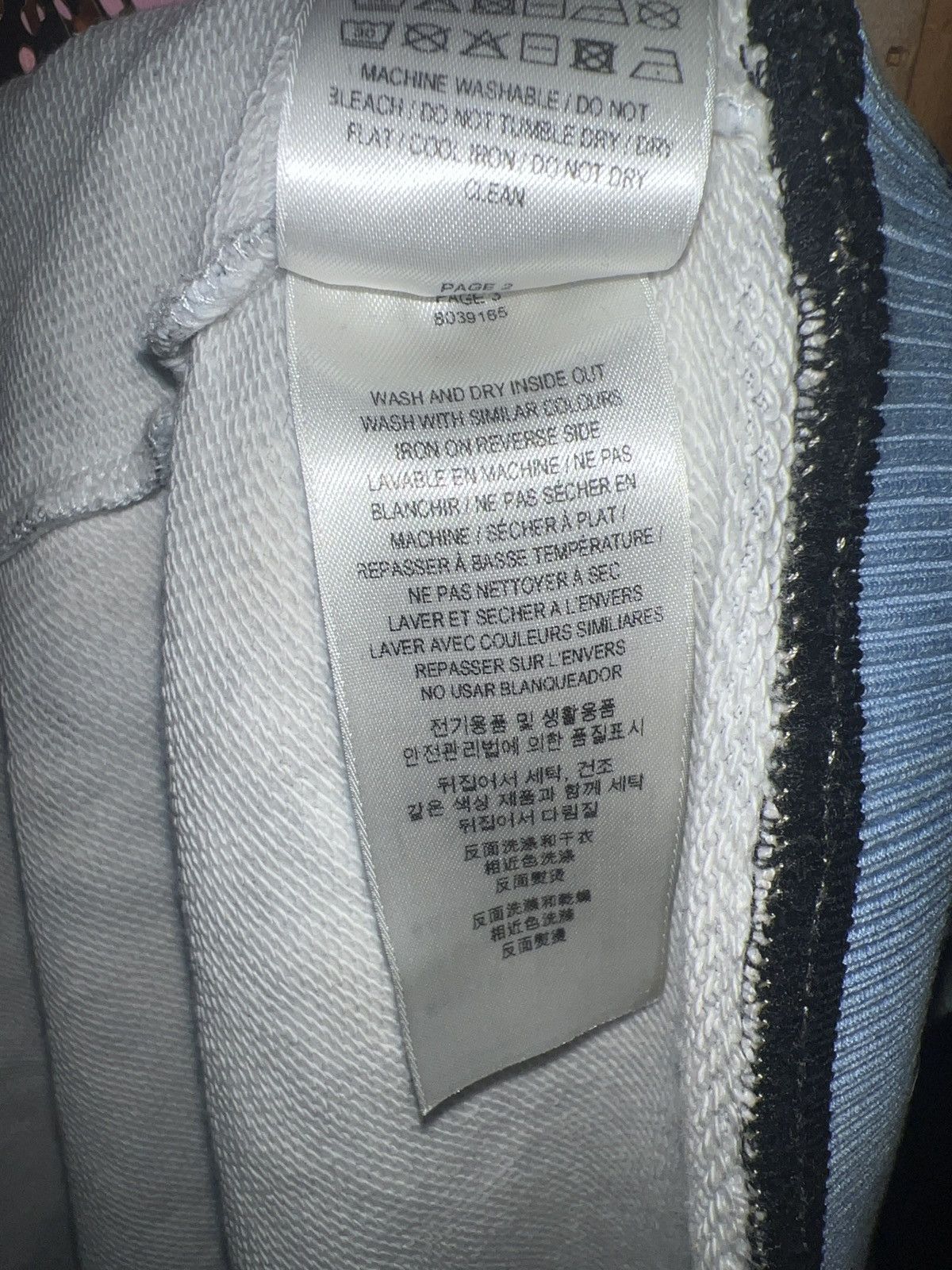 Burberry Burberry hoodie with Blue writing Size US S / EU 44-46 / 1 - 5 Thumbnail