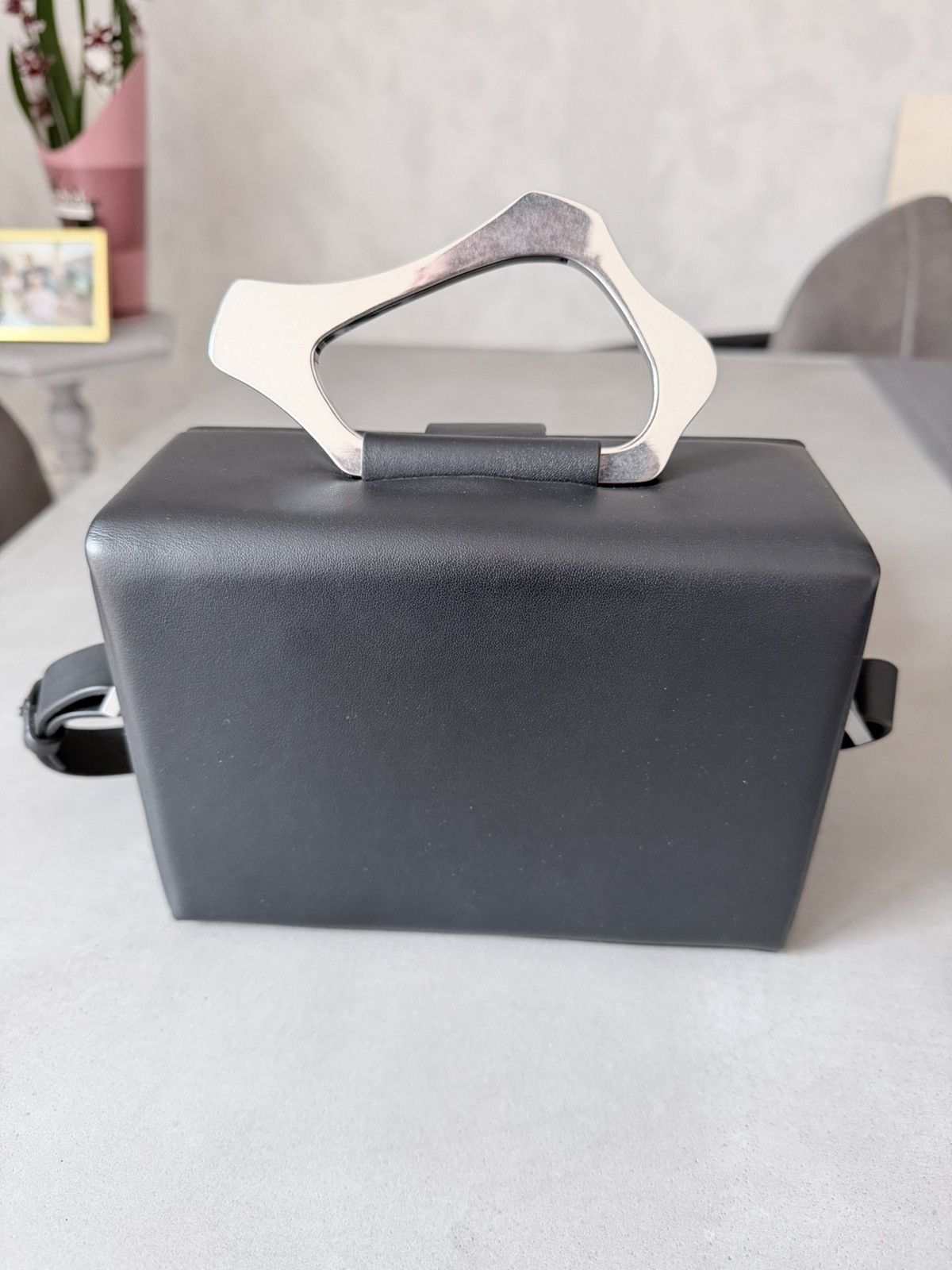 Heliot Emil Solely Box Bag in Black, Men's — image 5 of 6
