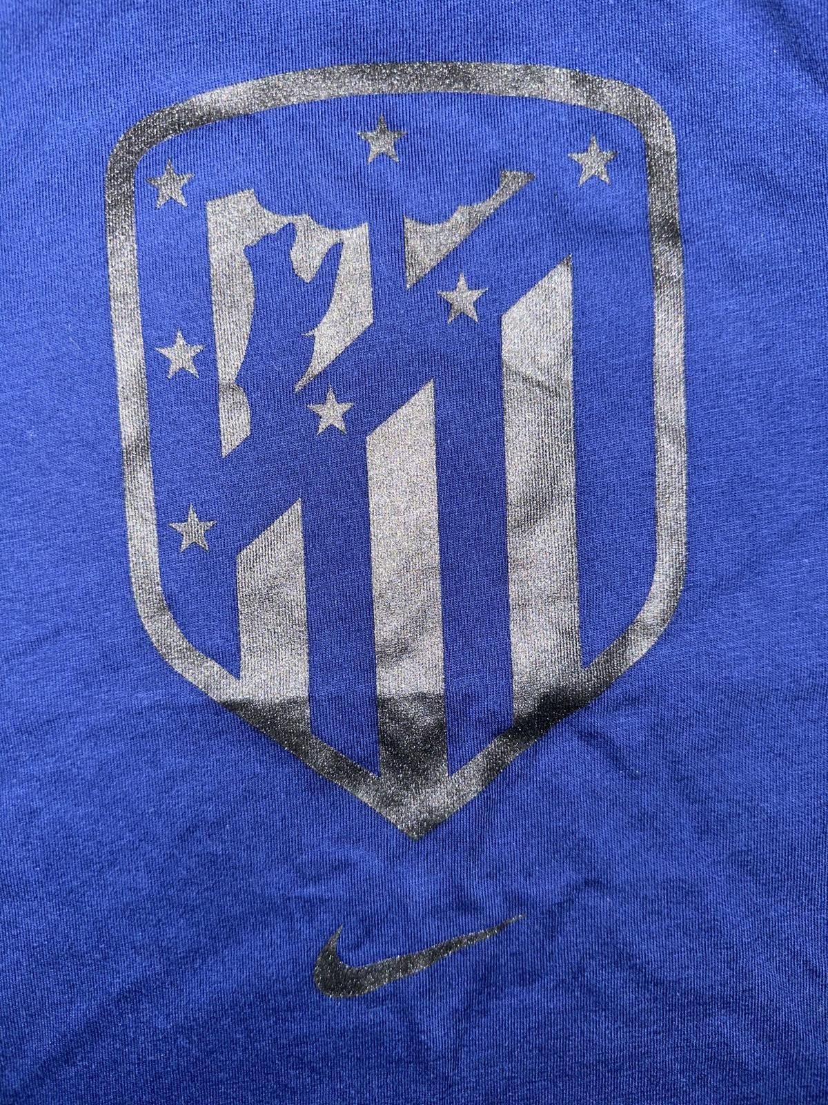 Nike Nike Atlético Madrid Crest Soccer T-Shirt Sample Size US M / EU 48-50 / 2 - 2 Thumbnail